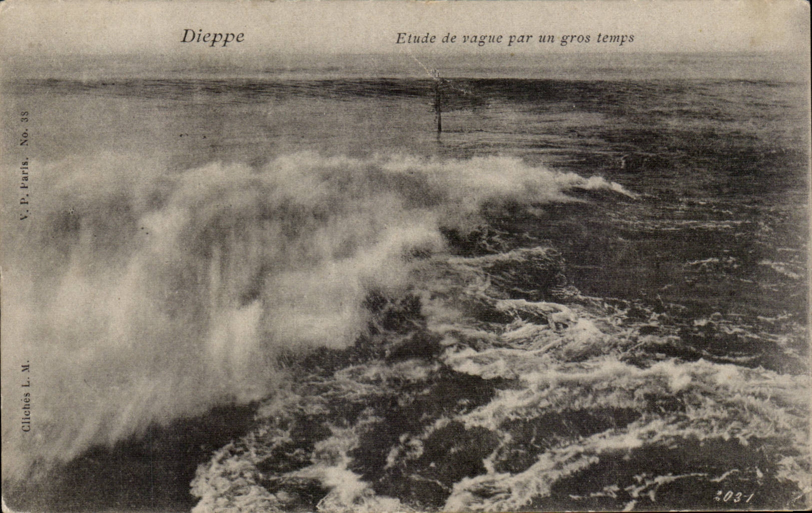 Dieppe - Details of Vagueness by a heavy weather CPA