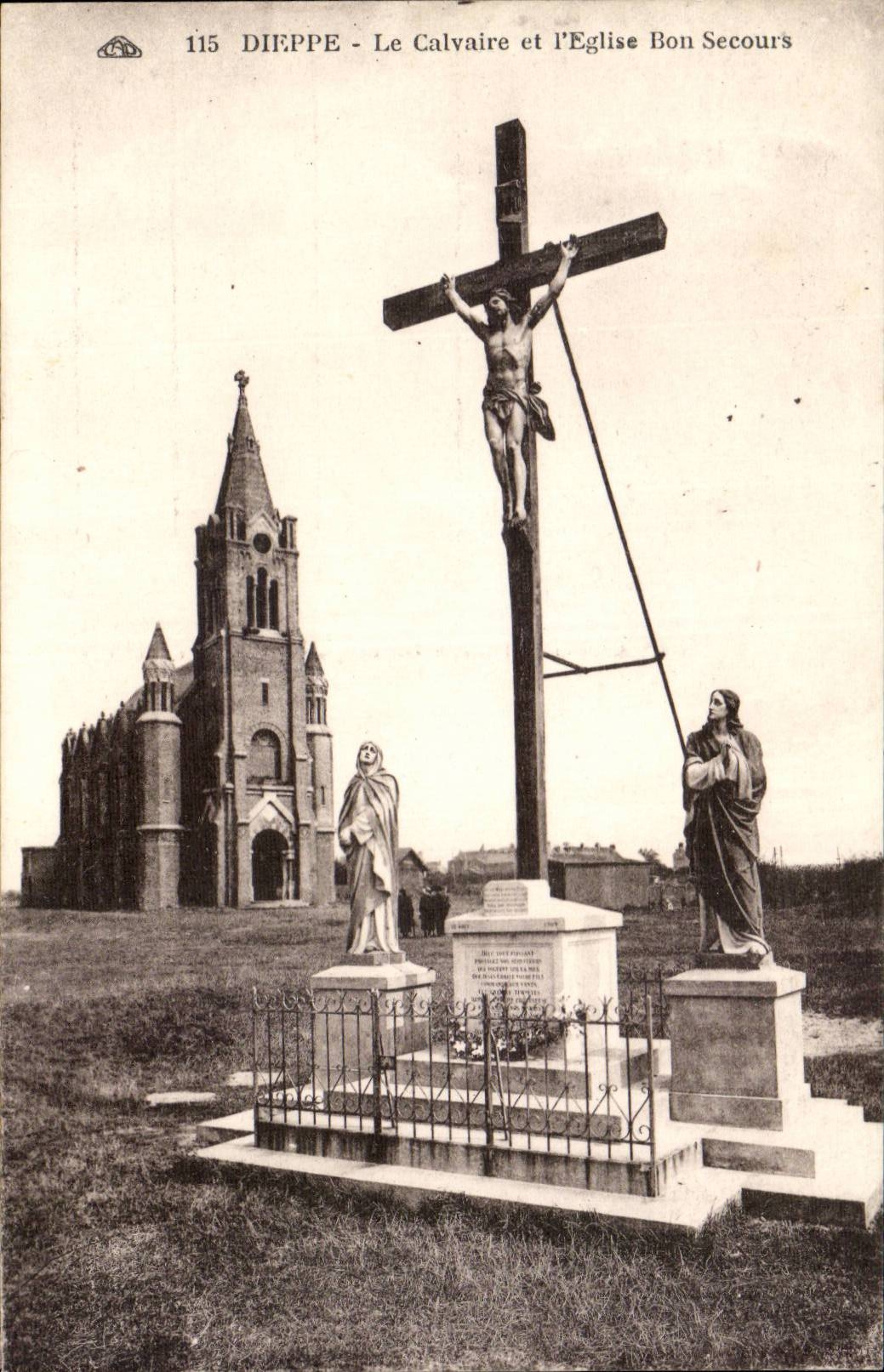 Dieppe - the Martyrdom and Church CPA