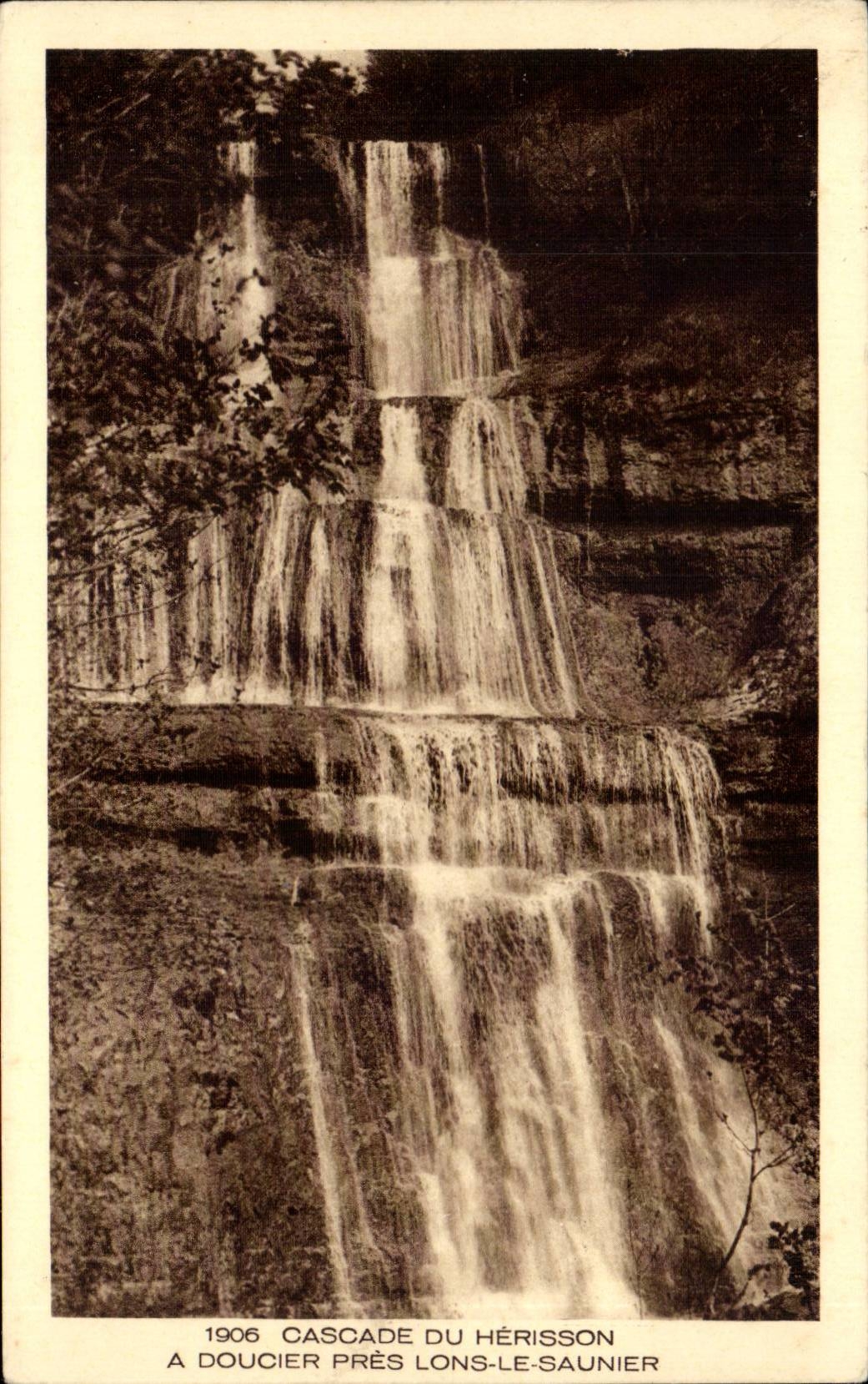 The Jura - Cascade of the Hedgehog - CPA