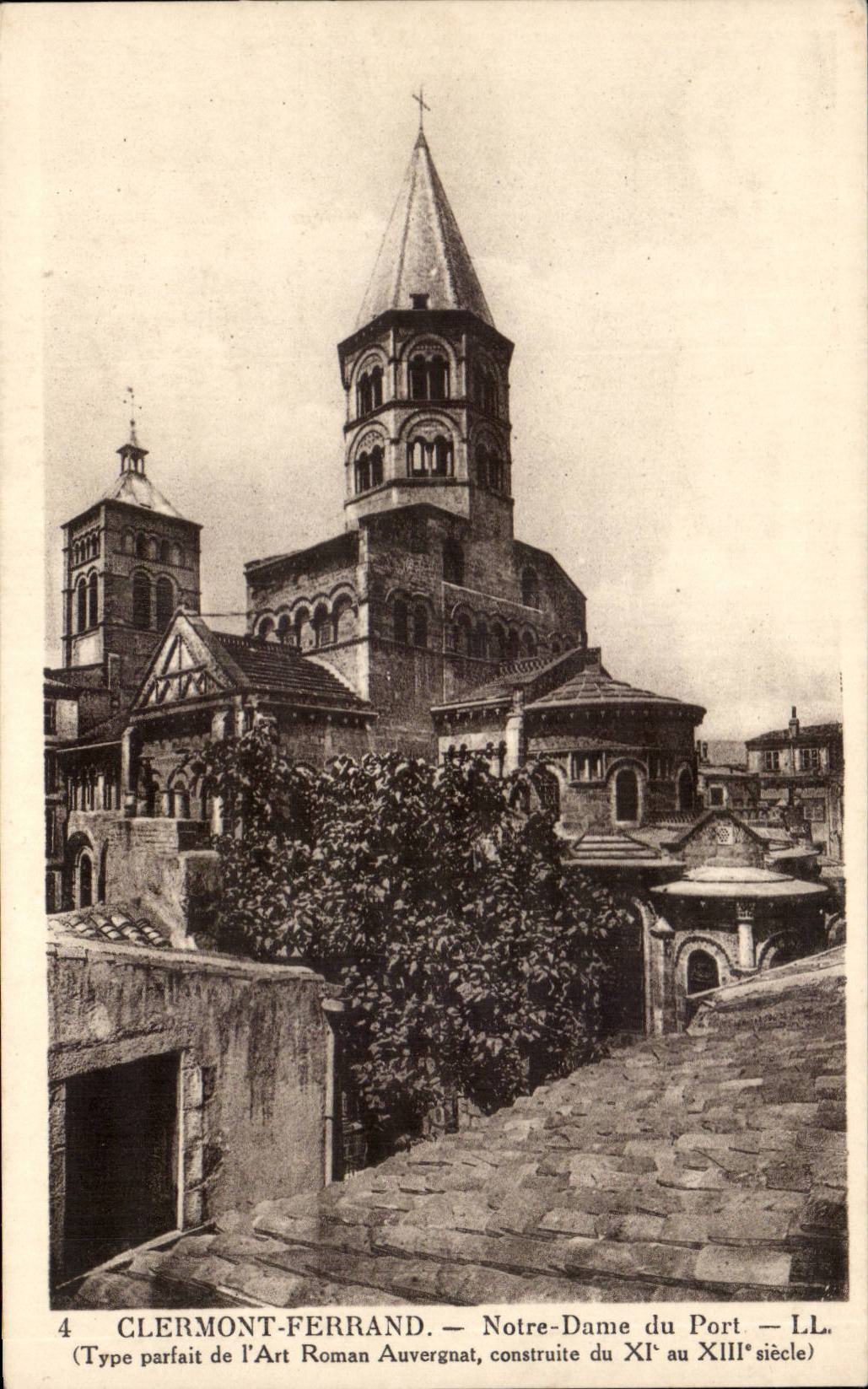 Clermont Ferrand - Notre Dame of the Port - CPA