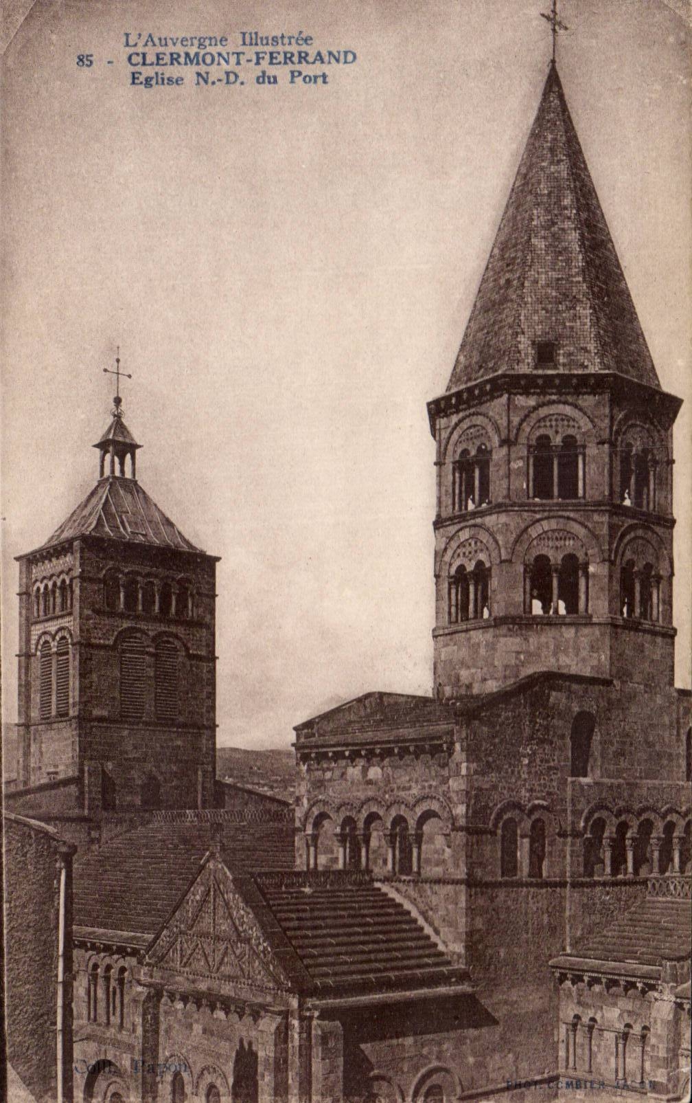 Clermont Ferrand - Notre Dame Church of the Port - CPA