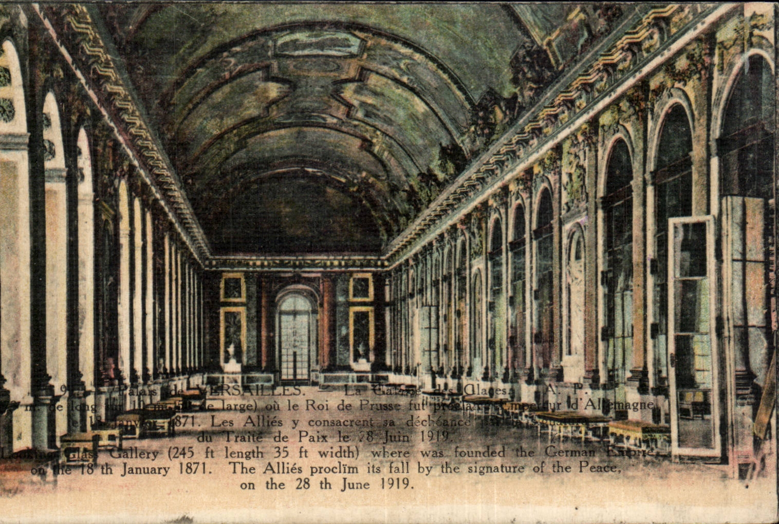 Versailles - Galleries - CPA