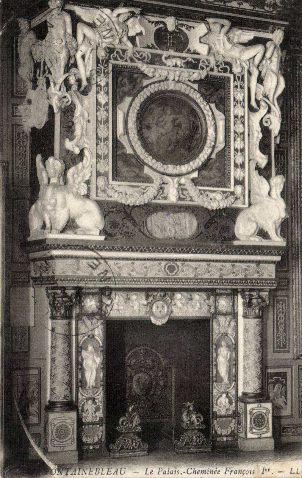 Fontainebleau - Chimney - CPA