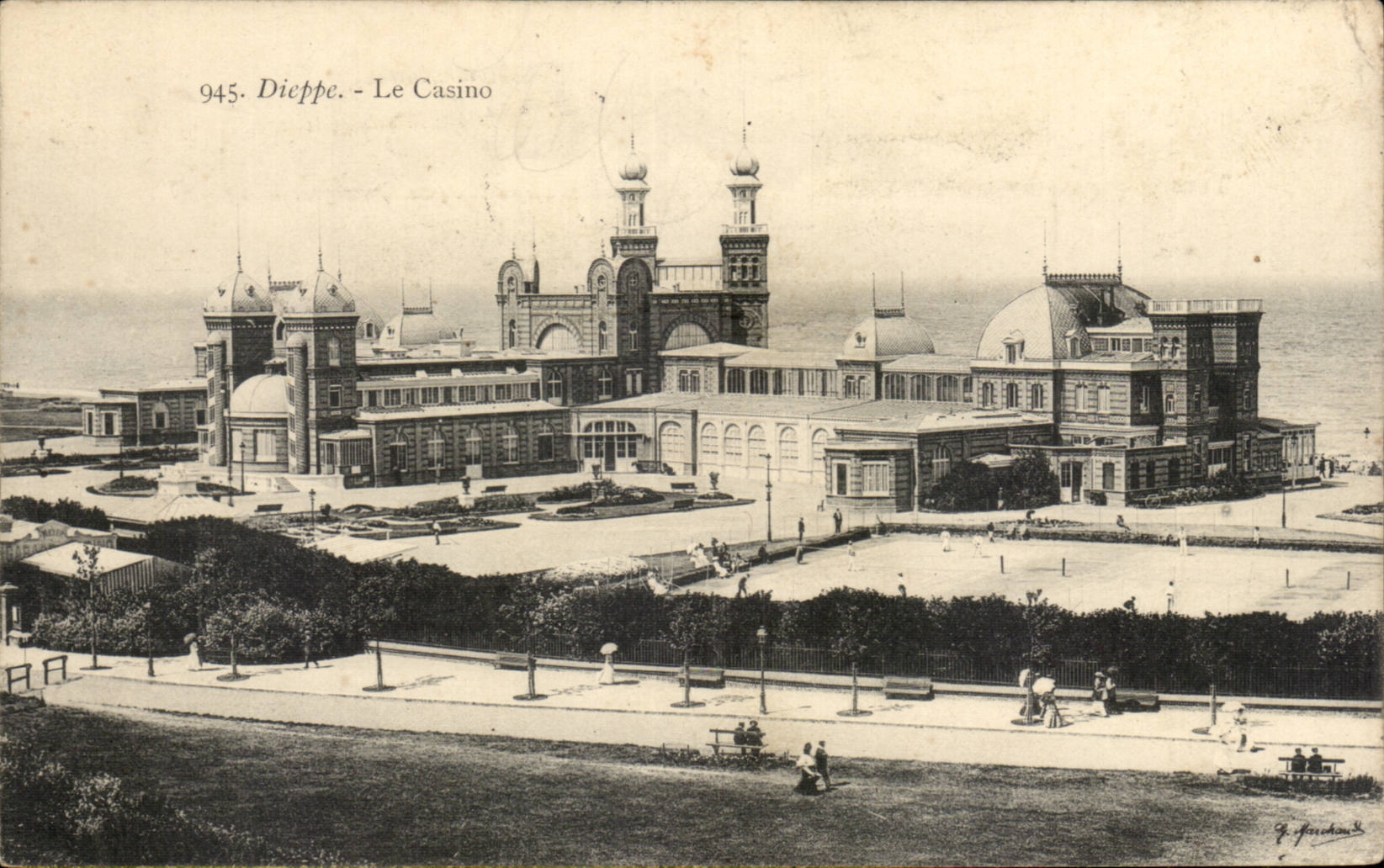 CPA Dieppe the casino