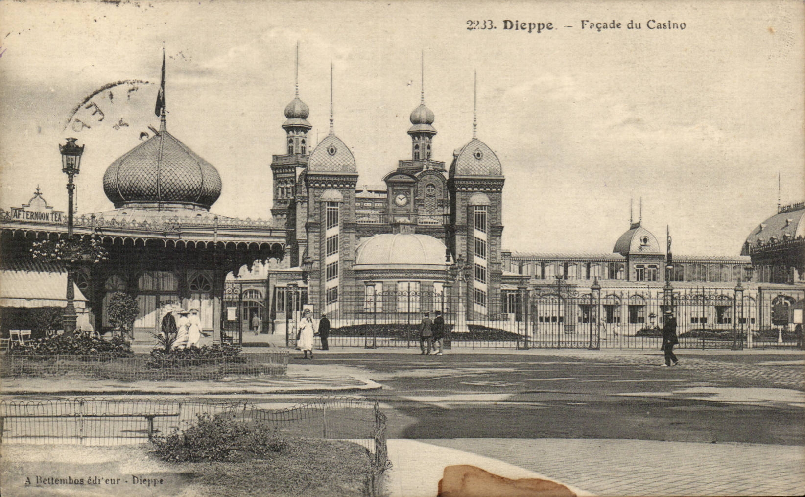 CPA Dieppe Frontage of the casino