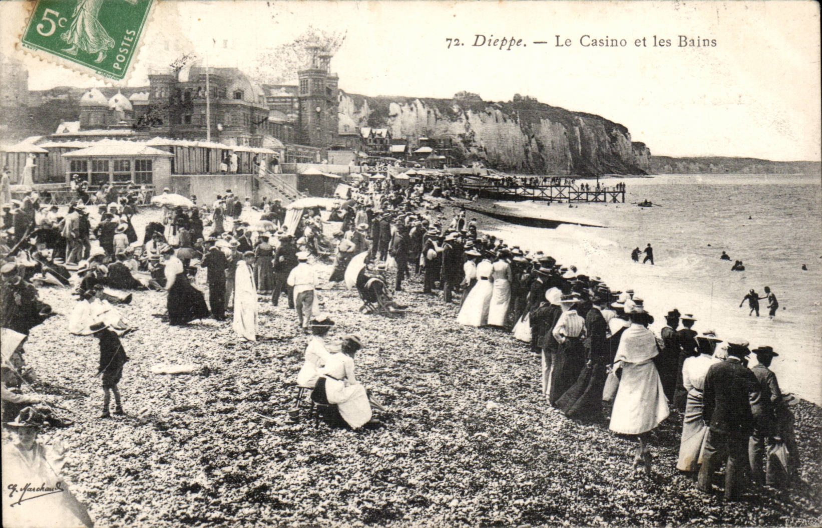 CPA Dieppe the casino and baths