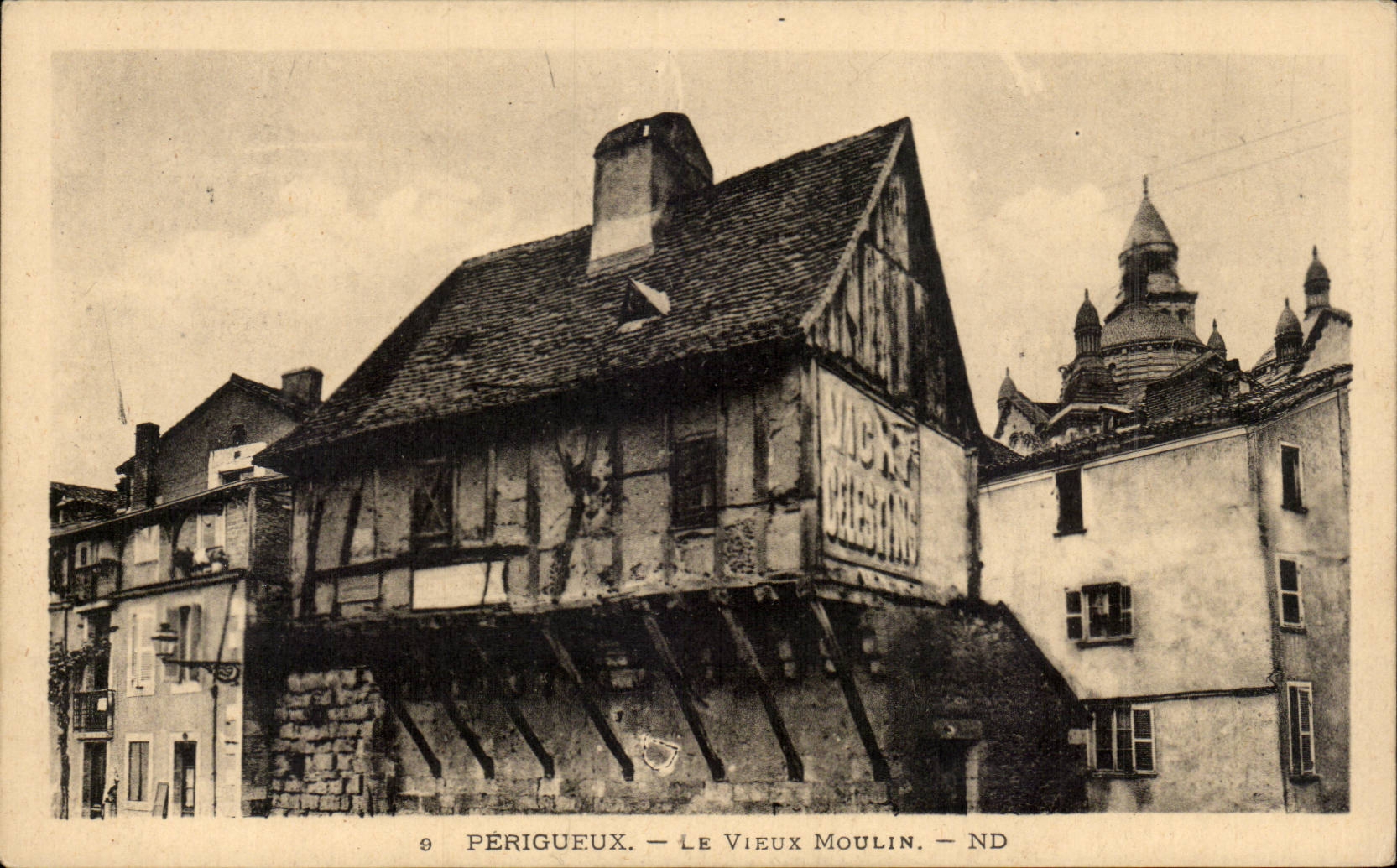 CPA Perigueux the old mill