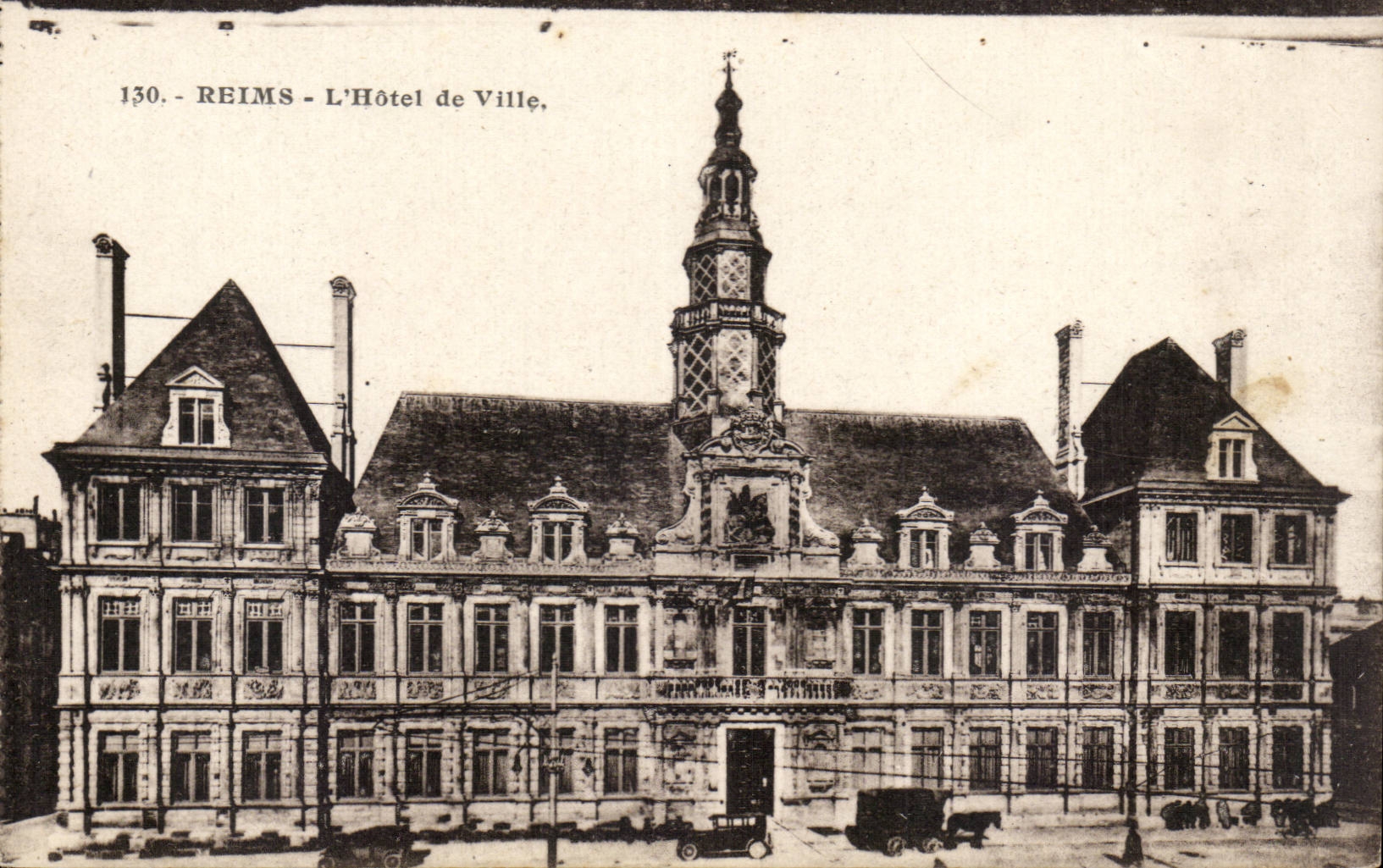 CPA Reims the town hall