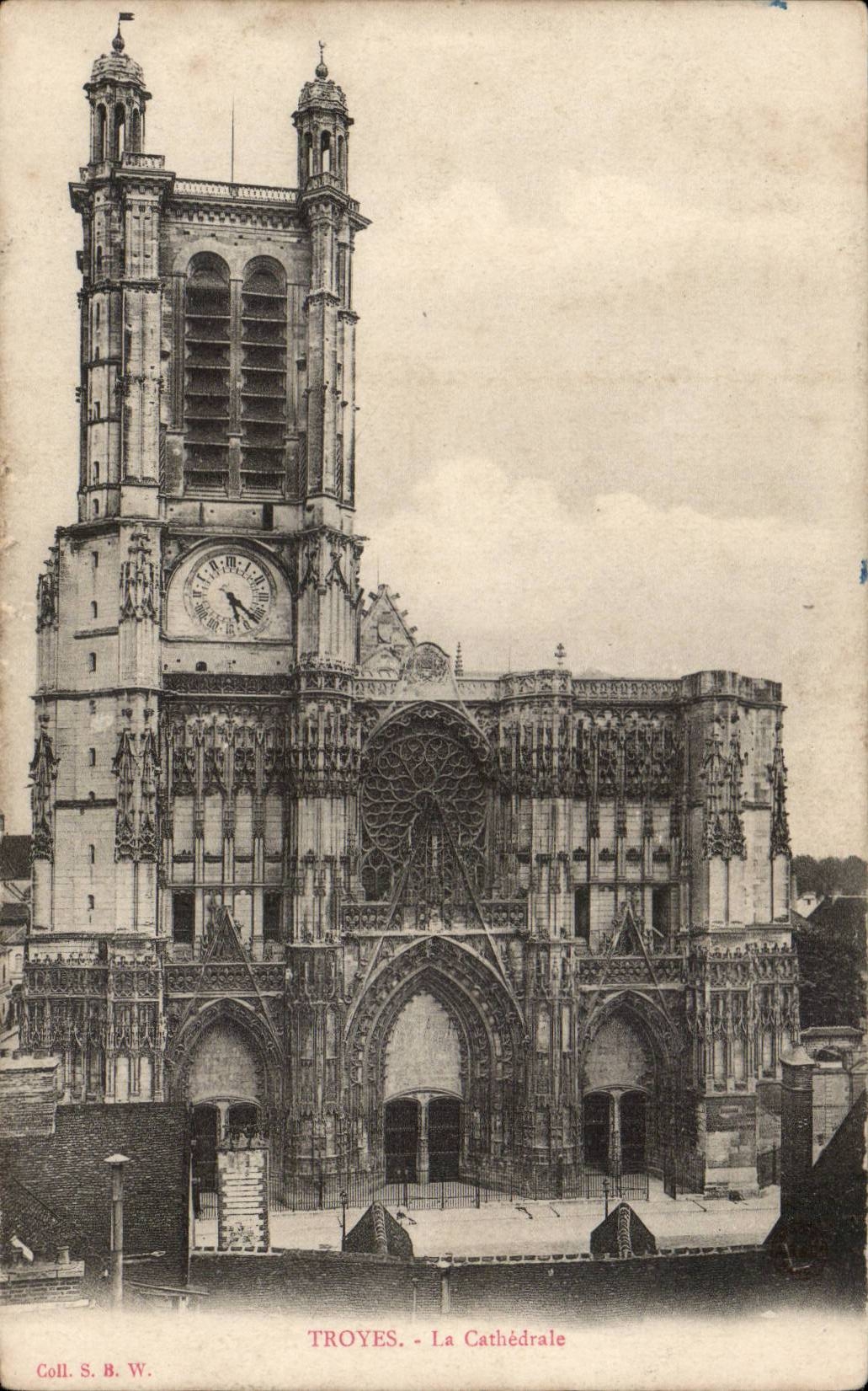CPA Troyes the cathedral