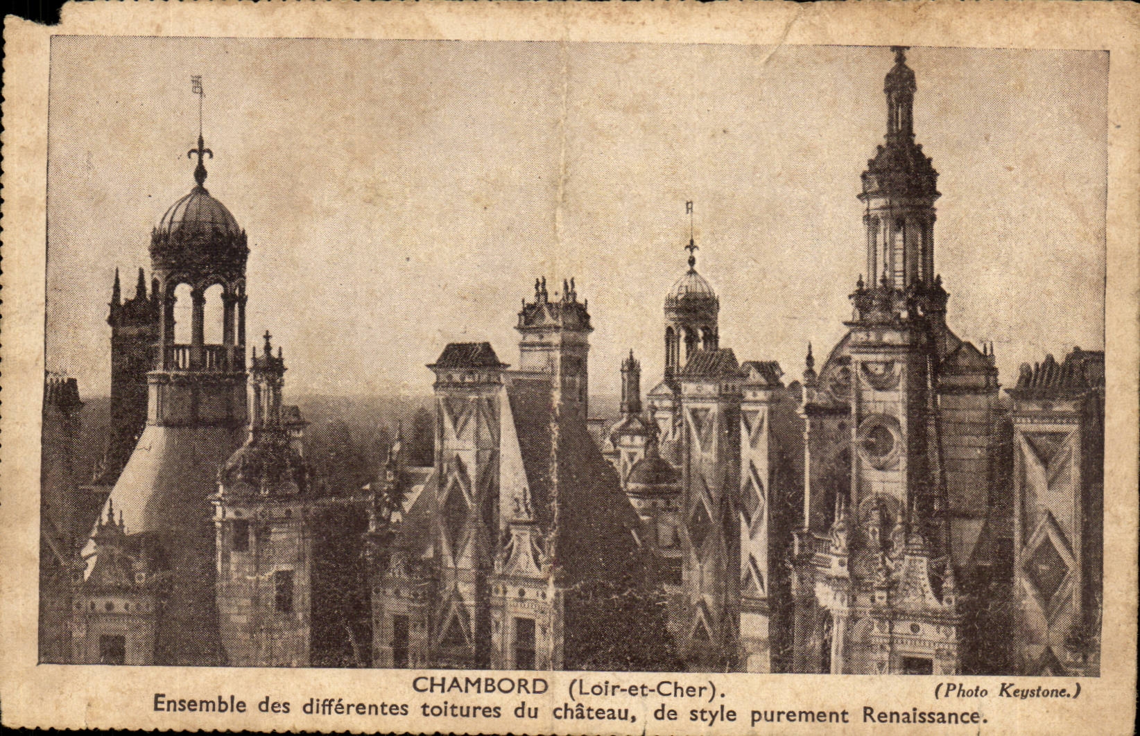 CPA Chambord Chateau