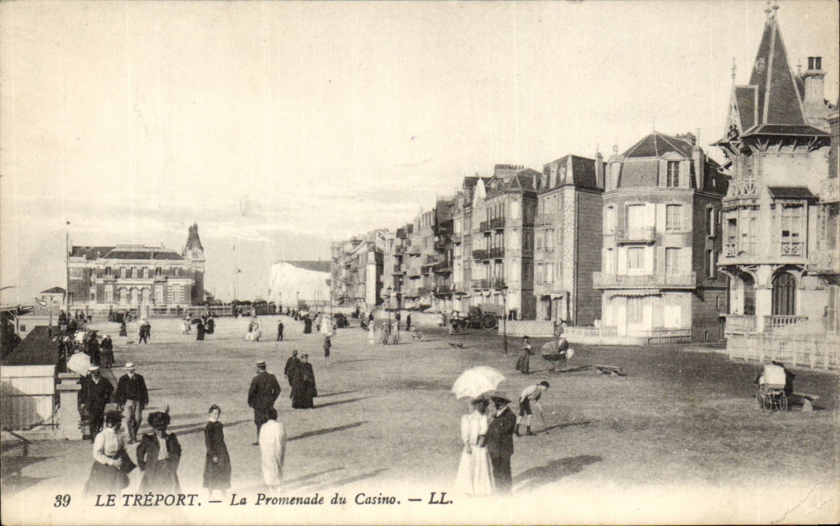 CPA Treport der Weg des Kasinos