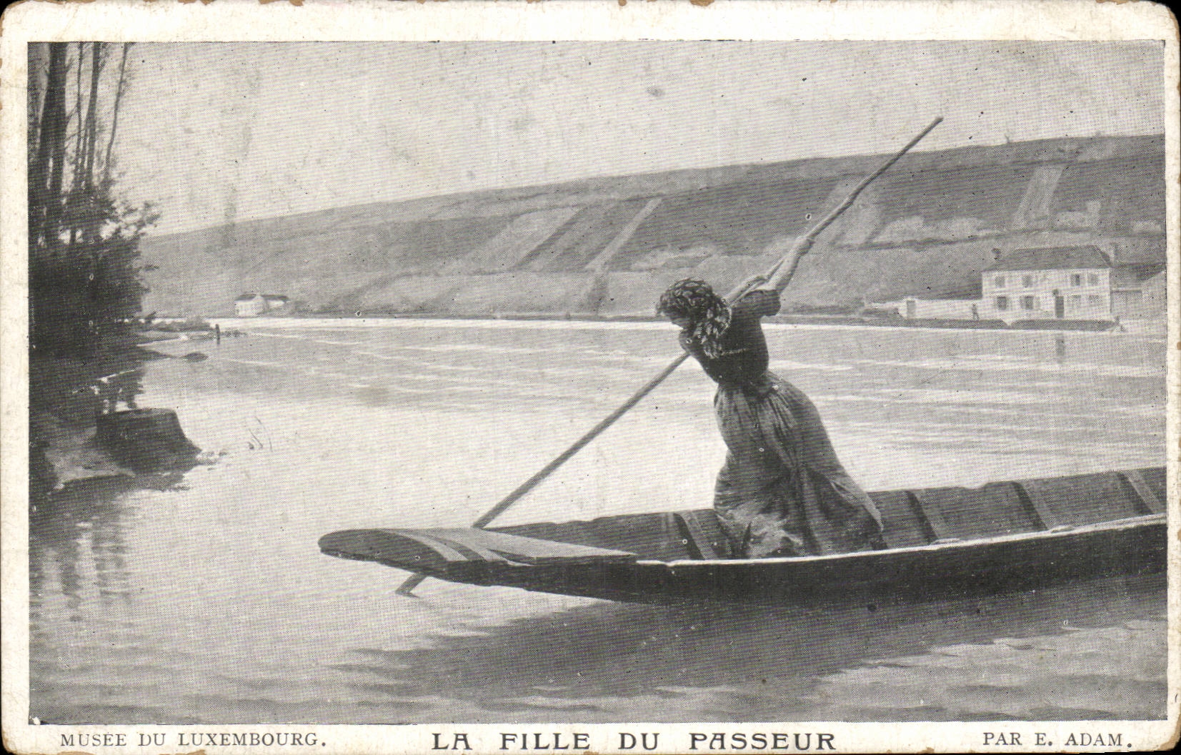 CPA Paris Musee du Luxembourg la fille du passeur