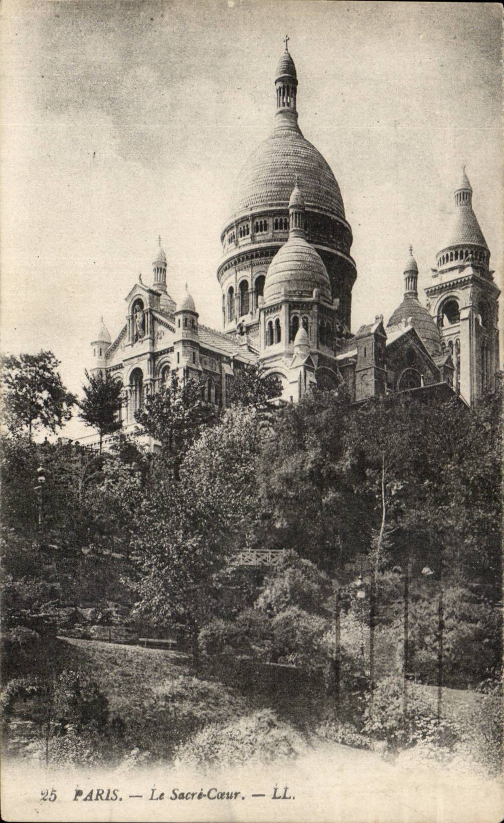 CPA Paris Sacre Coeur Montmartre