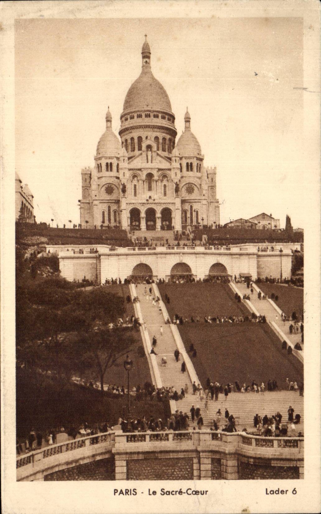 CPA Paris Sacre Coeur Montmartre 