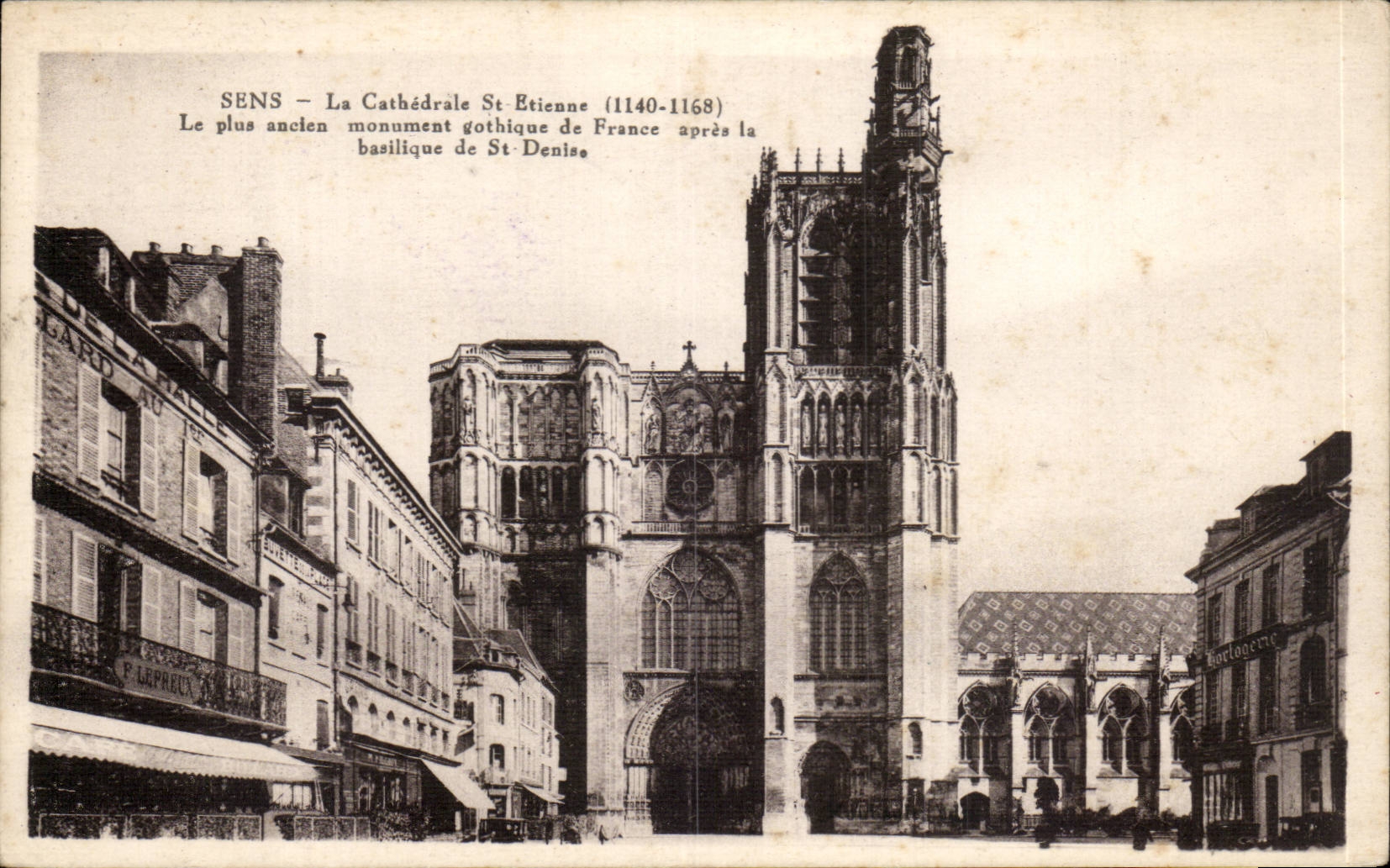 CPA Sens Cathedral St Etienne