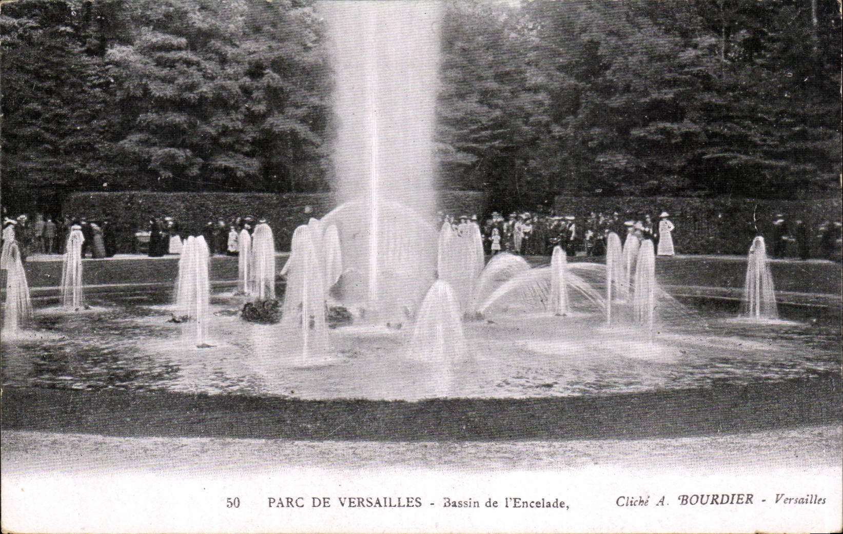 CPA Park of Versailles Nassin of the encelade