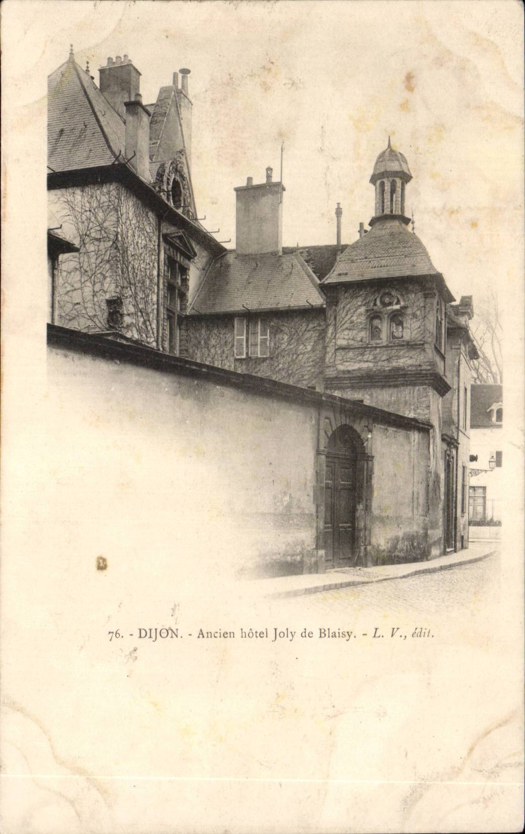 CPA Dijon altes Hotel von Blaisy
