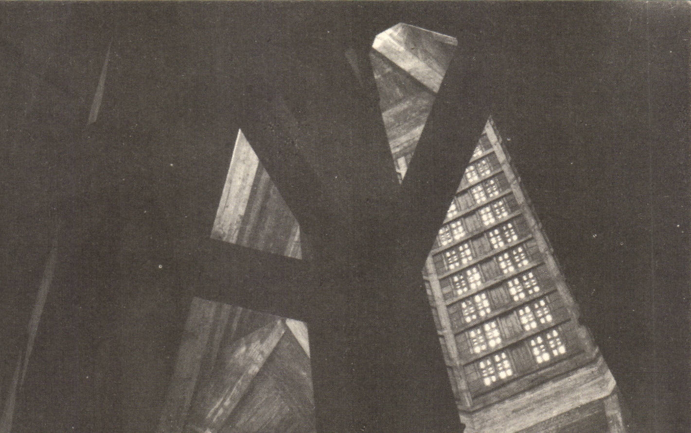 CPA Le Havre Church St Joseph ein Detail der Pfosten und der Hauptfahrwerkbeine