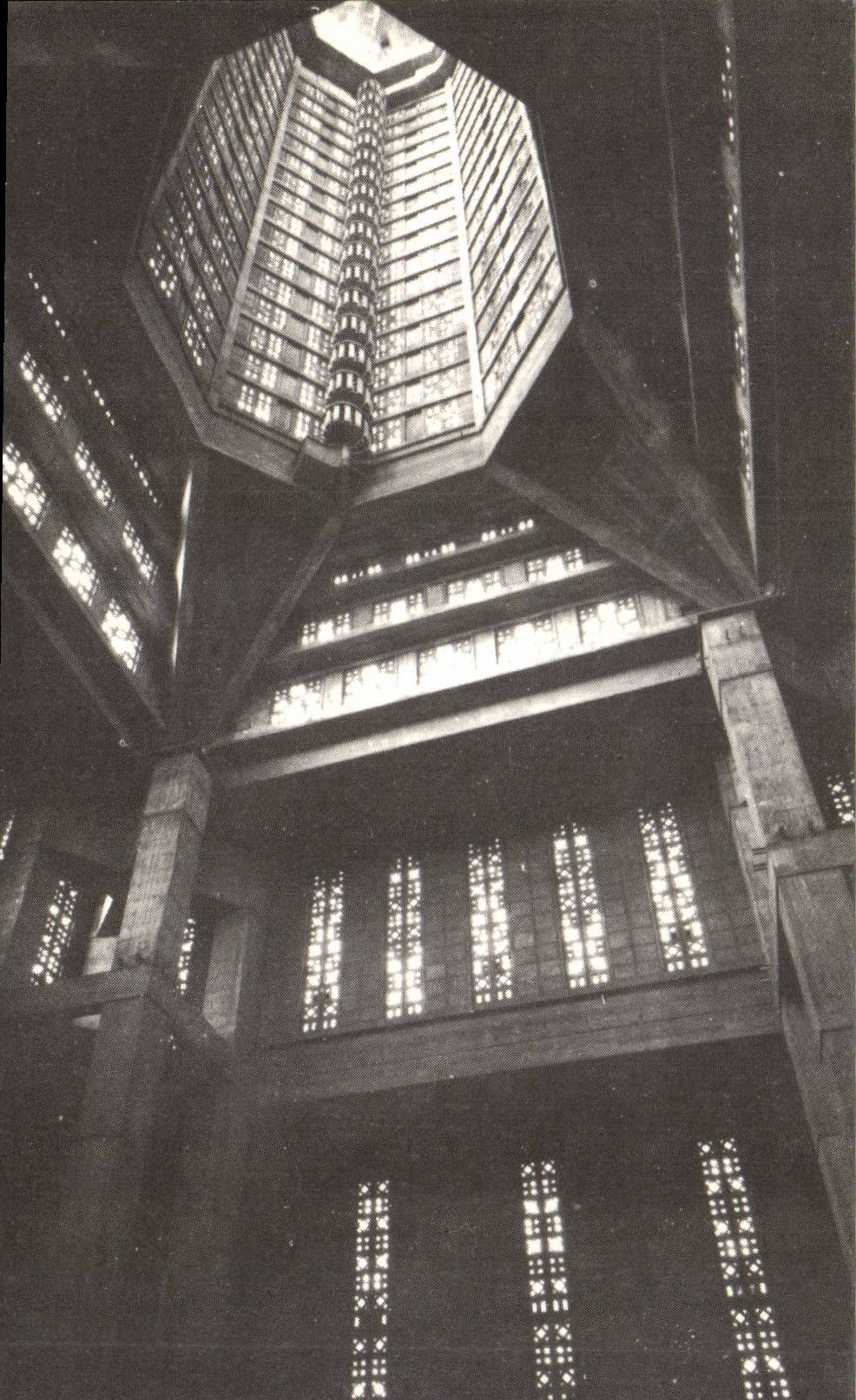 CPA Le Havre Church St Joseph gesehener Innenraum