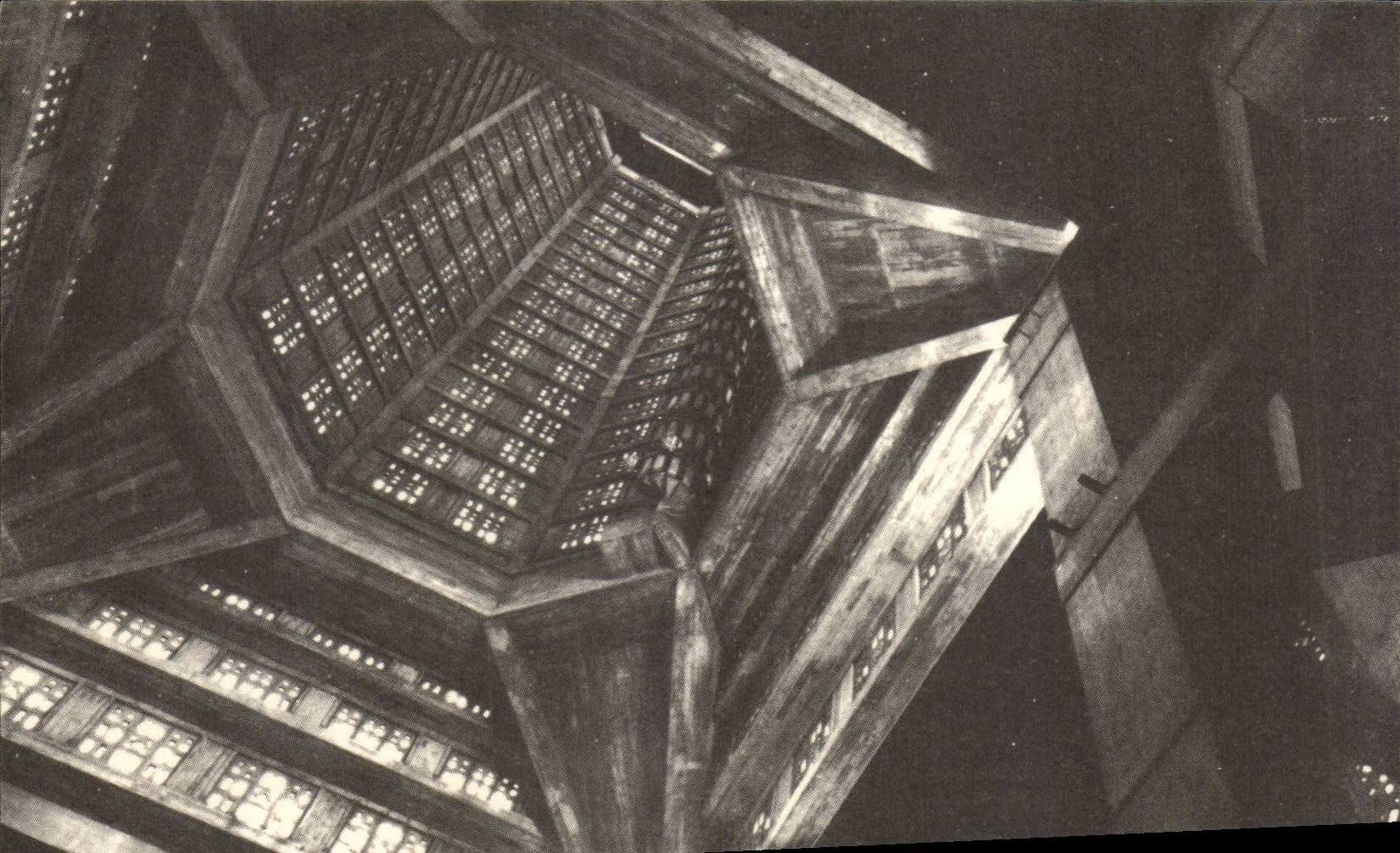 CPA Le Havre Church St Joseph gesehener Innenraum