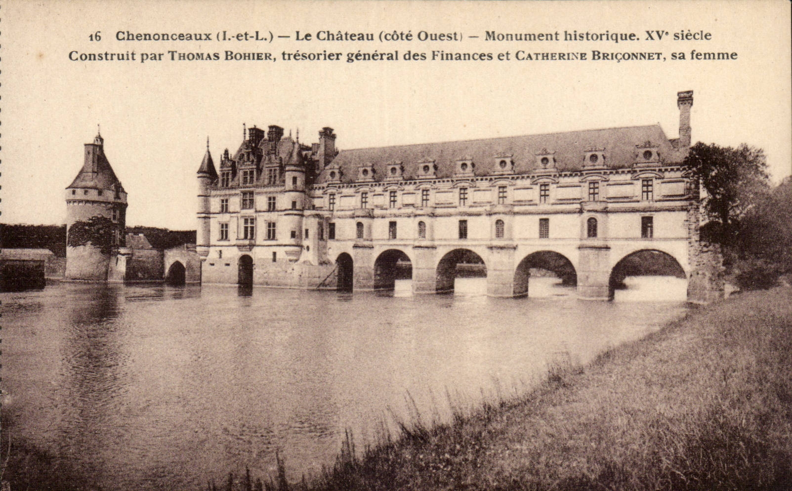CPA Chenonceaux Le chateau