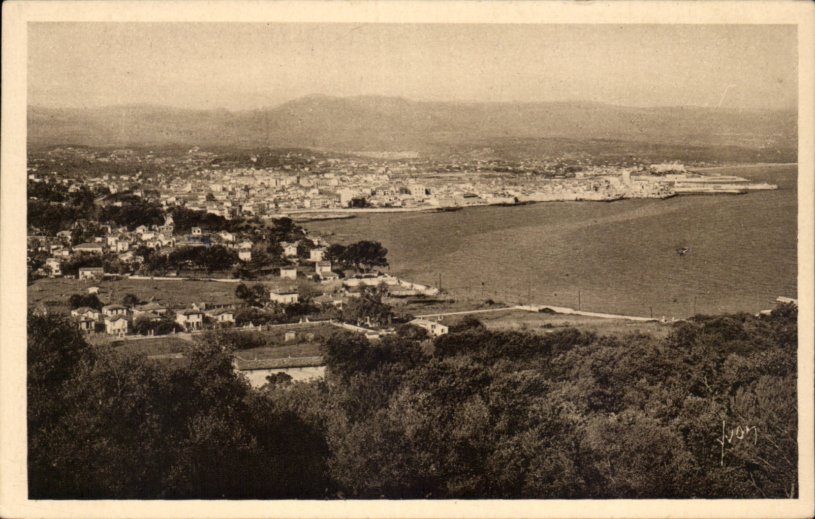 CPA Antibes der Handgriff Saint Roch