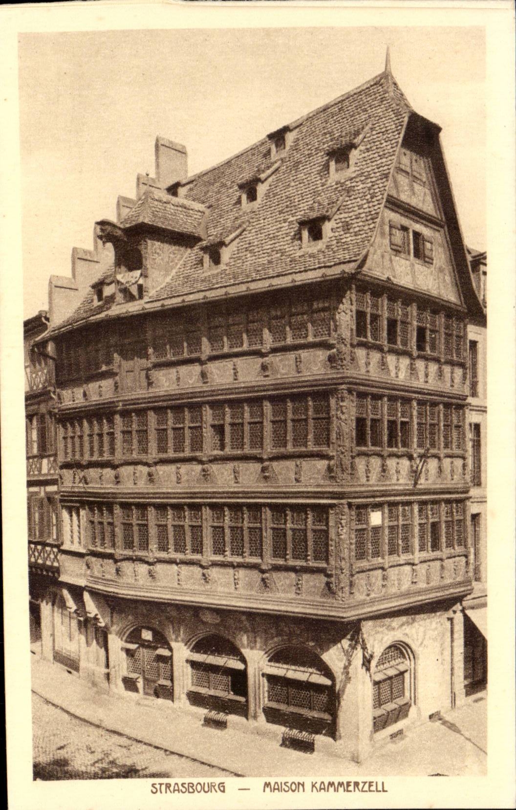 CPA Strasbourg Kammerzell House