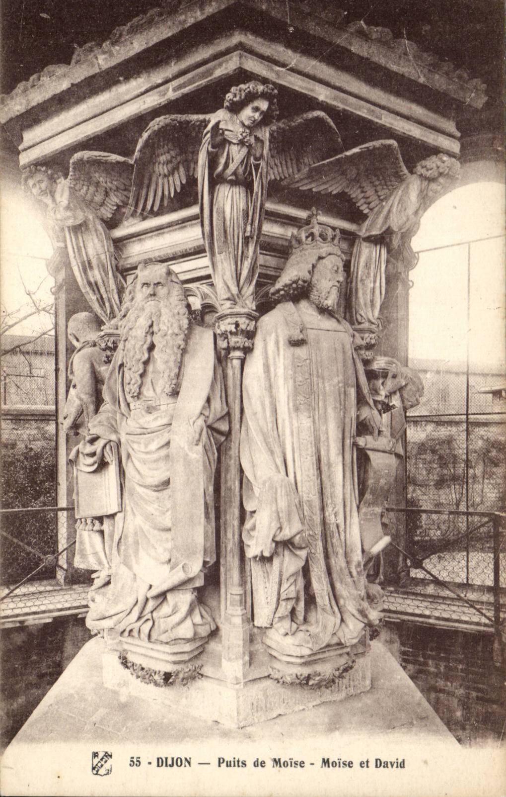 CPA Dijon gut der Klammer Mosie und David