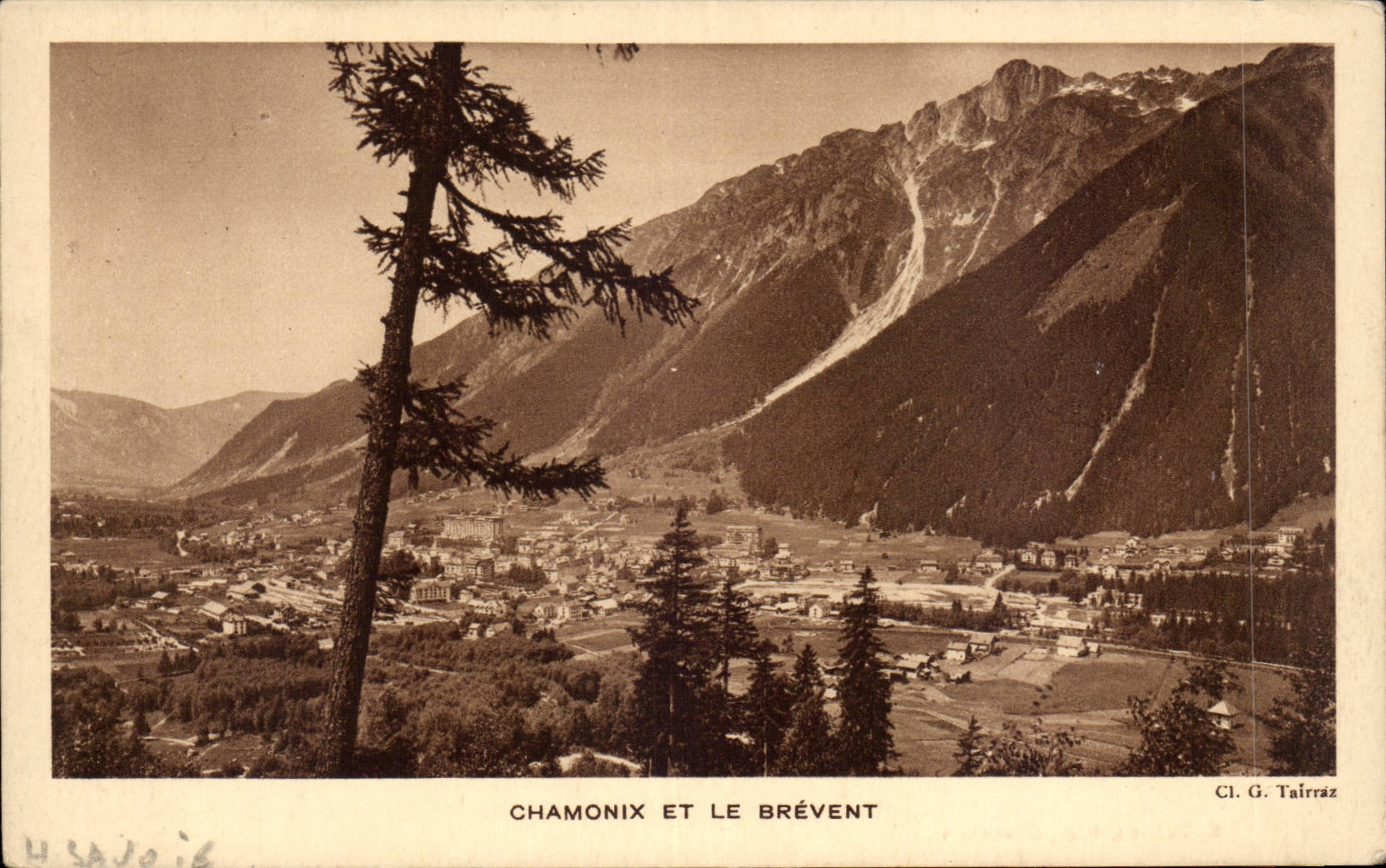CPA Chamonix et le Brevent