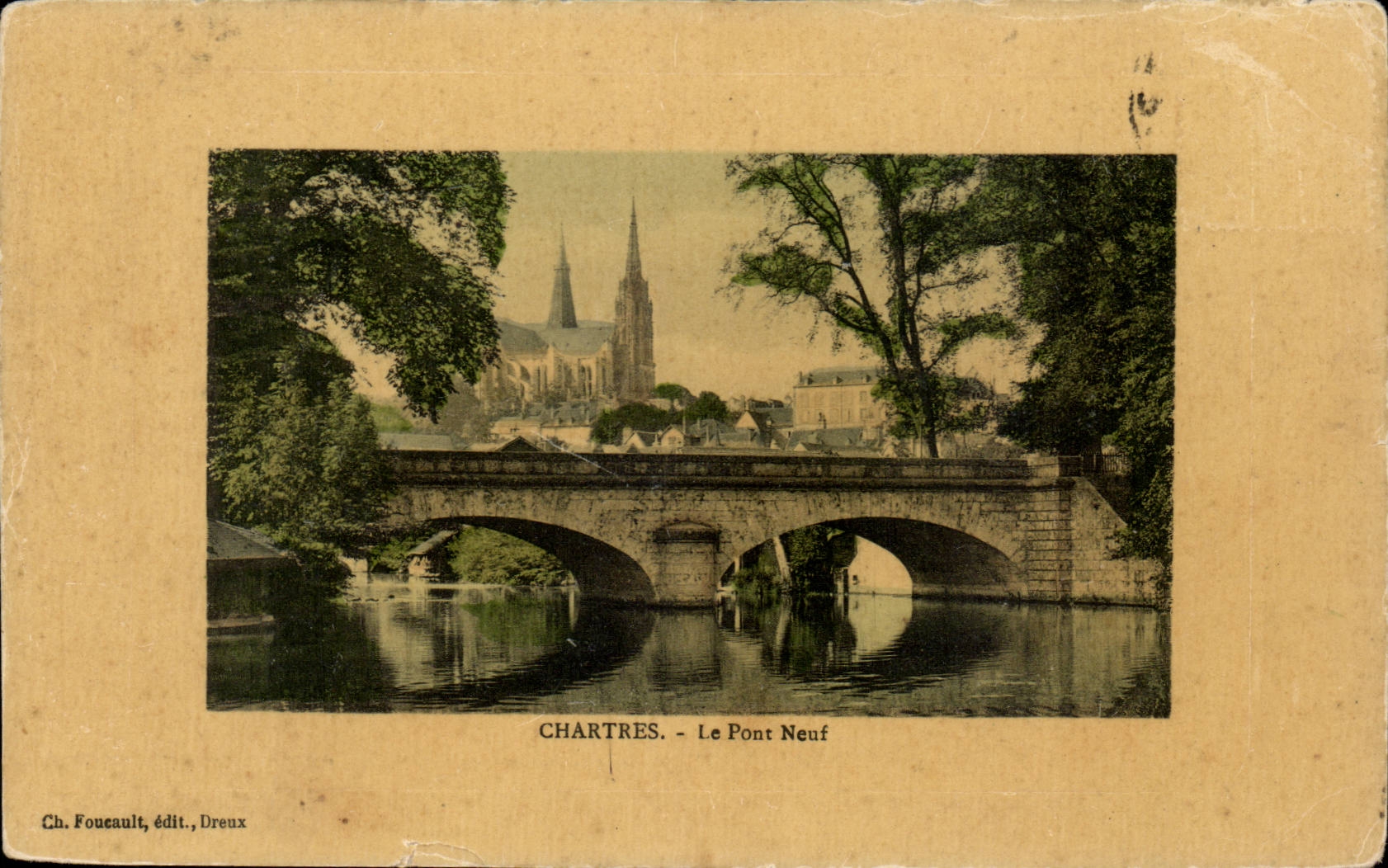 CPA Chartres the new bridge