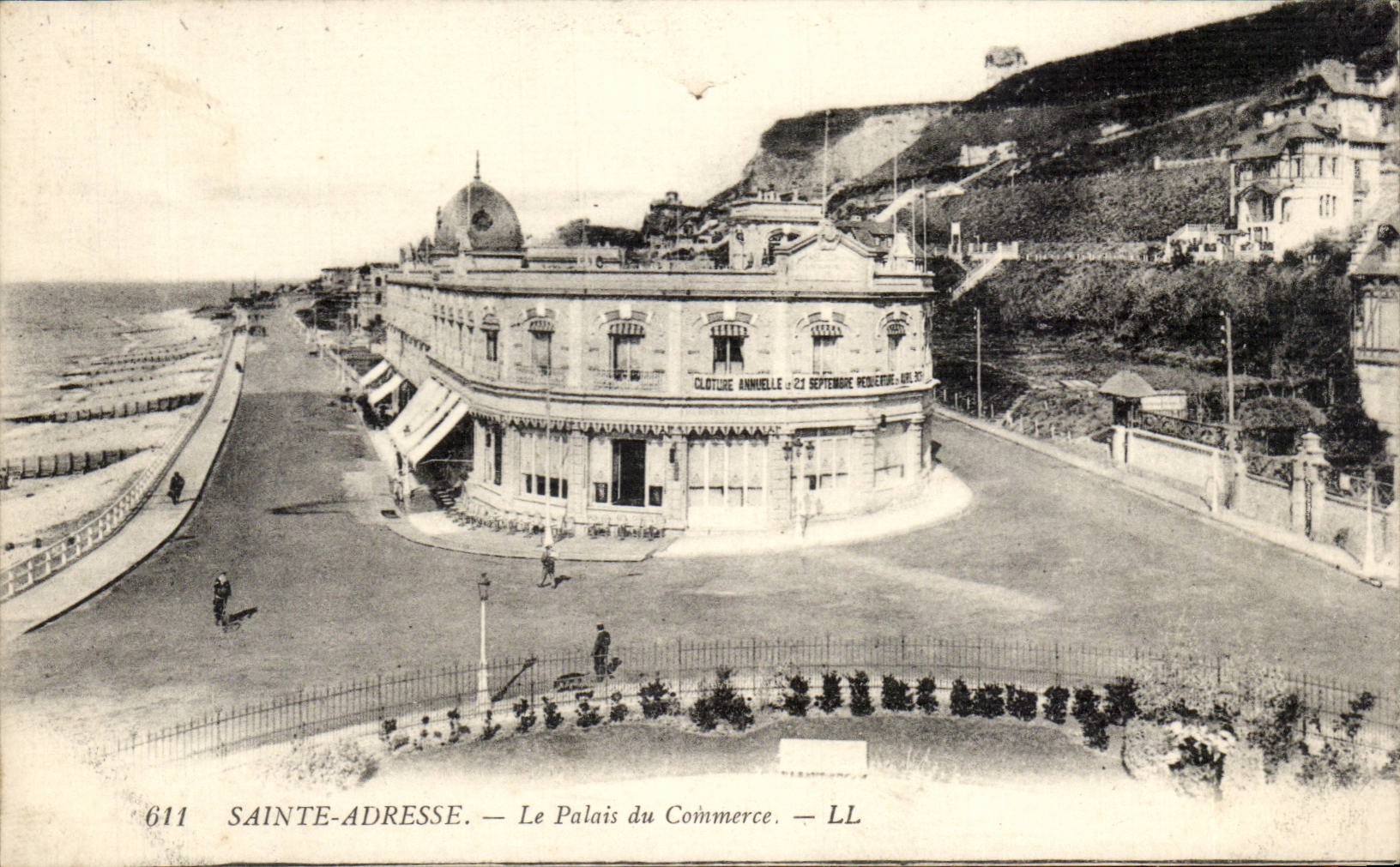 Sainte Address CPA the palate commercial