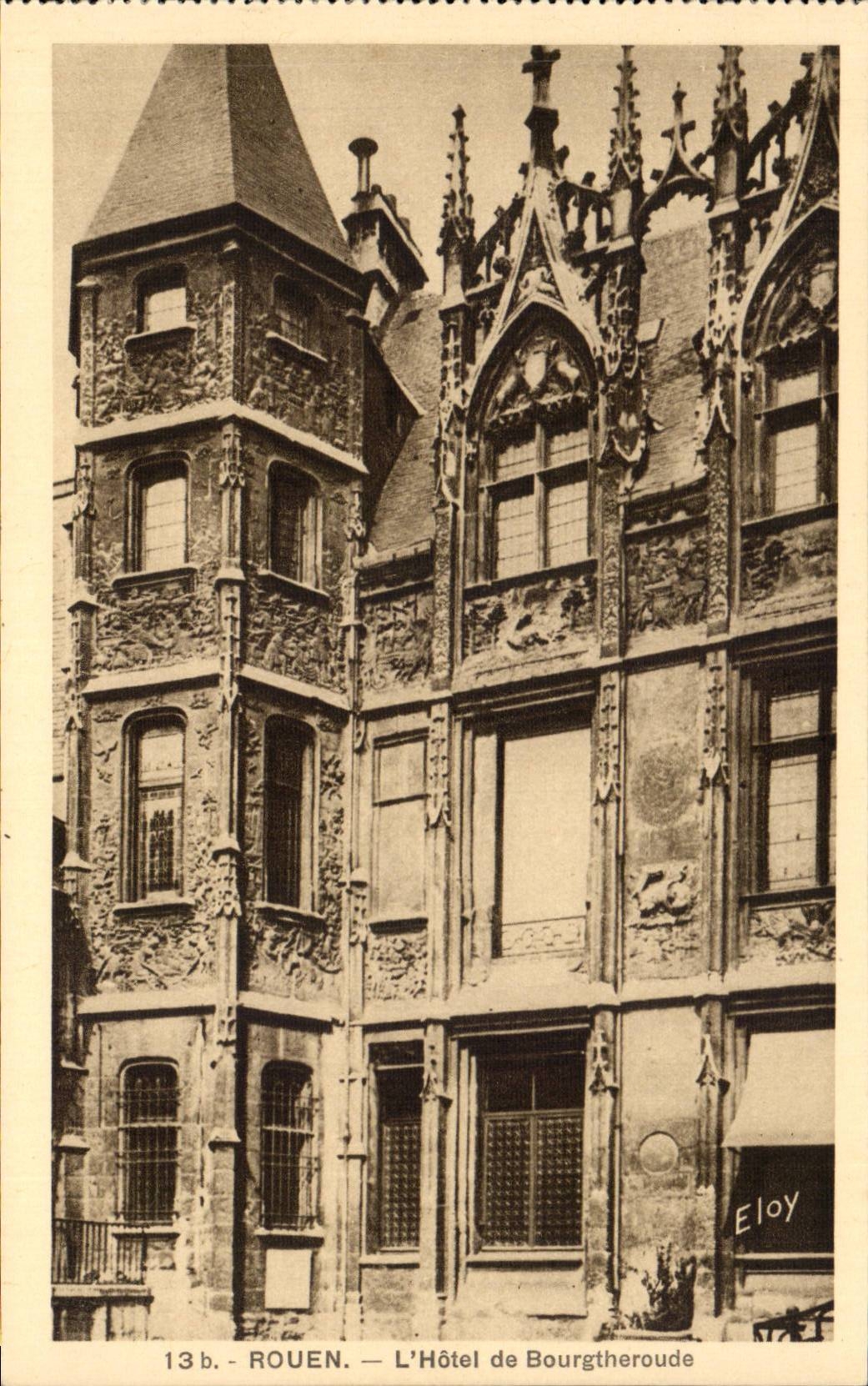 CPA Rouen Hotel of Bourgtheroude