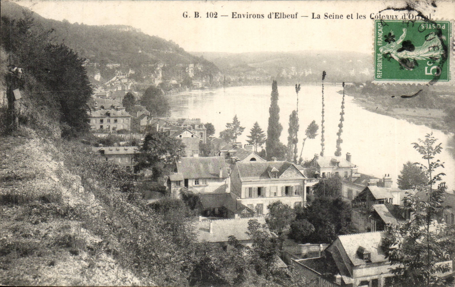 CPA Surroundings of Elbeuf the Seine and the canals