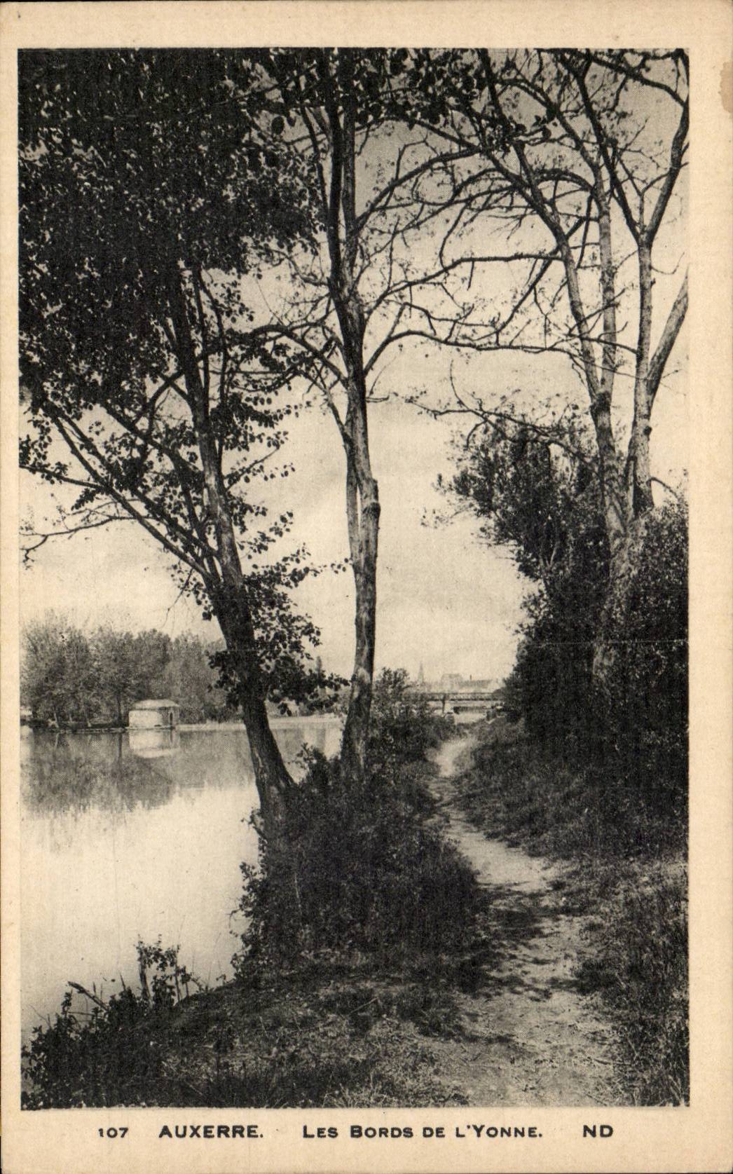 CPA Auxerre Rander von Yonne