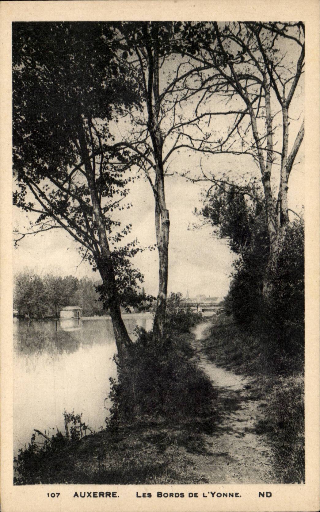 CPA Auxerre Rander von Yonne