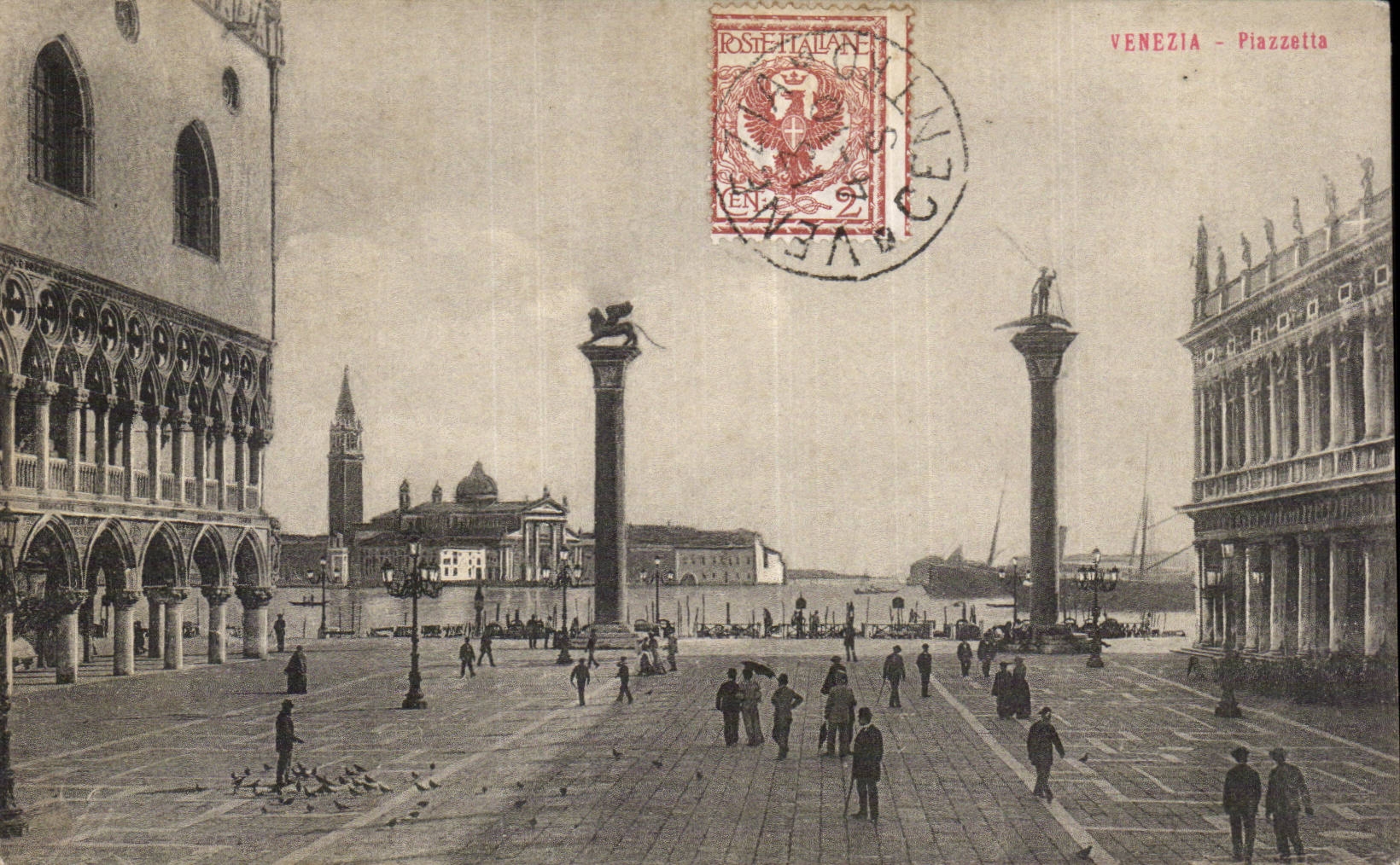 CPA Italy Italia Venezia Piazetta