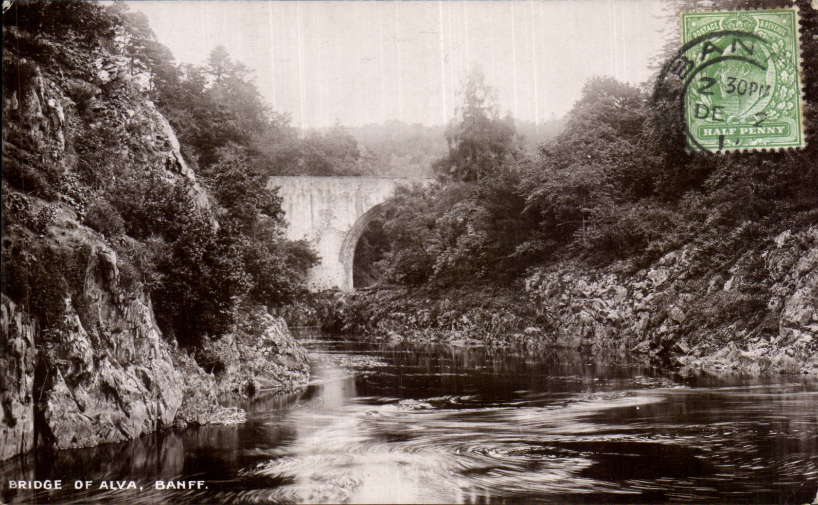 CPA Scotland Bridge off Alva Banff
