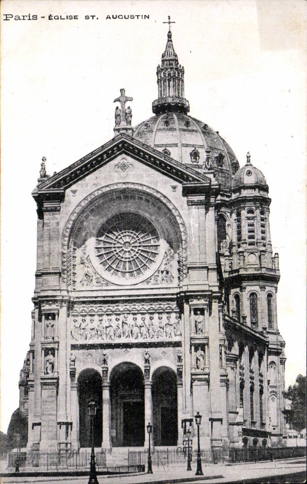 CPA Paris Church St Augustin