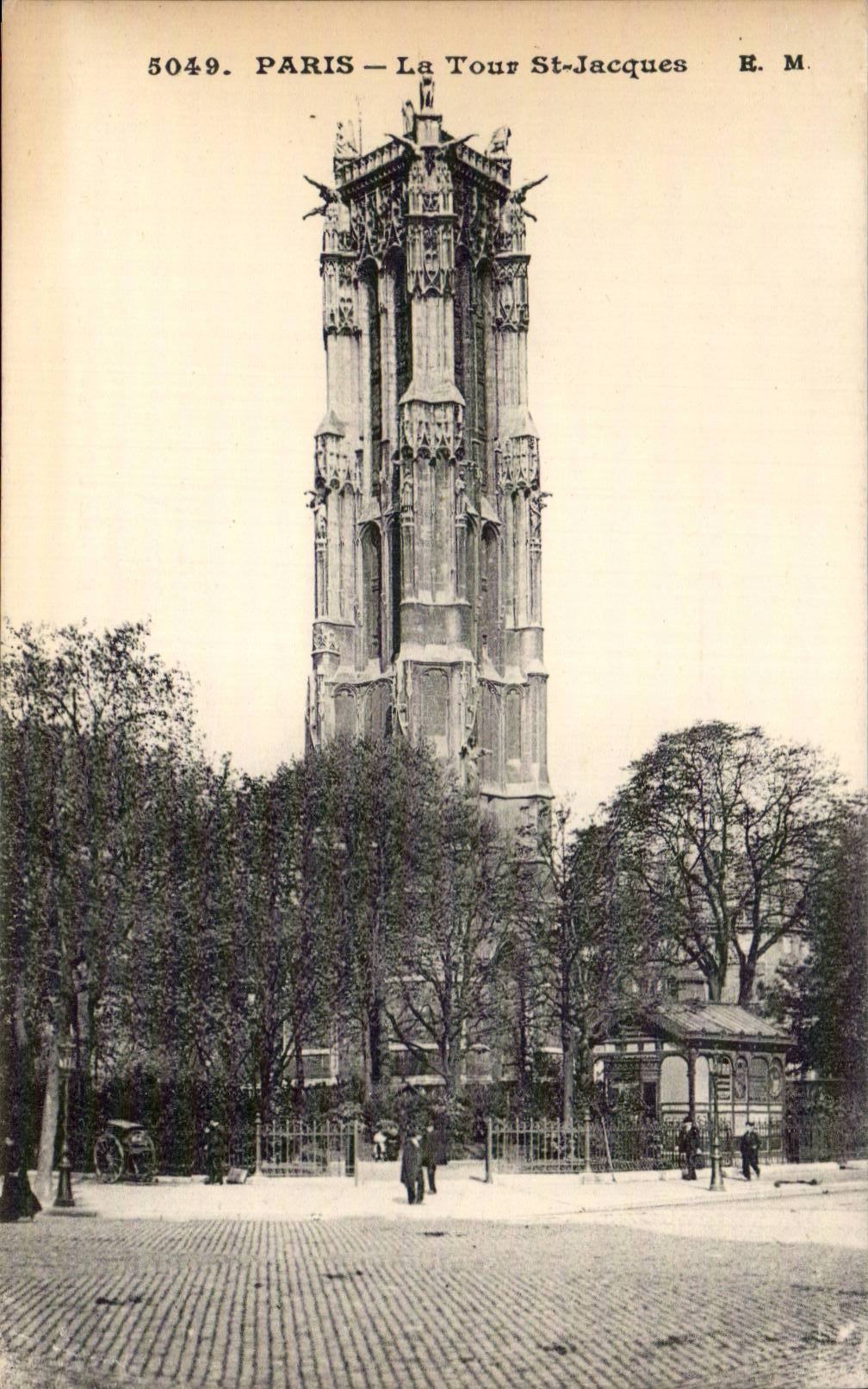 CPA Paris Tour Saint Jacques