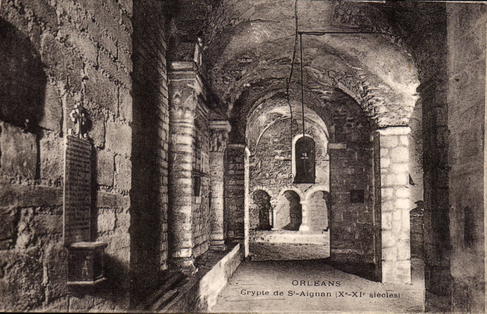 CPA Orleans Crypt of St Aignan