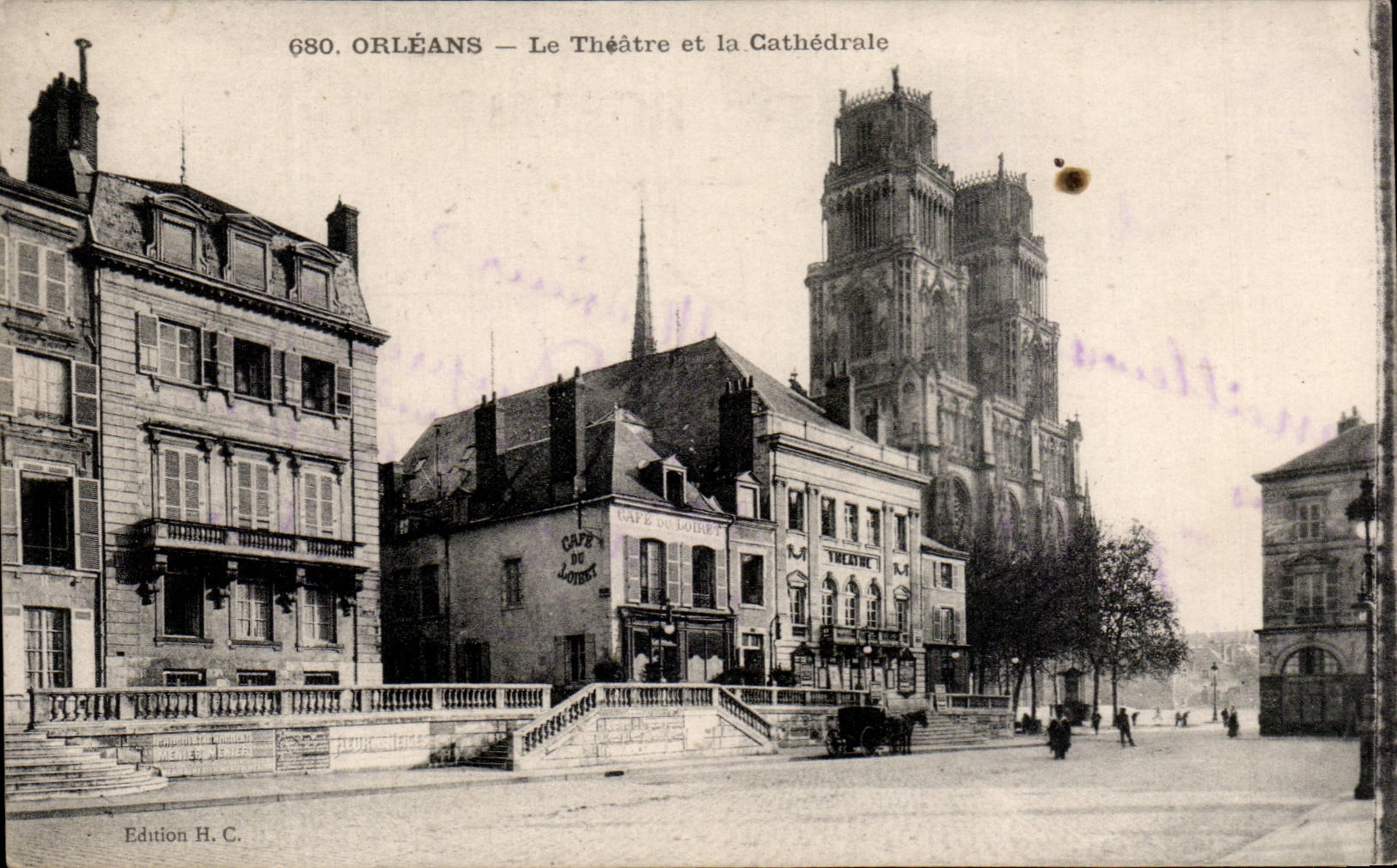 CPA Orleans the theater and the cathedral