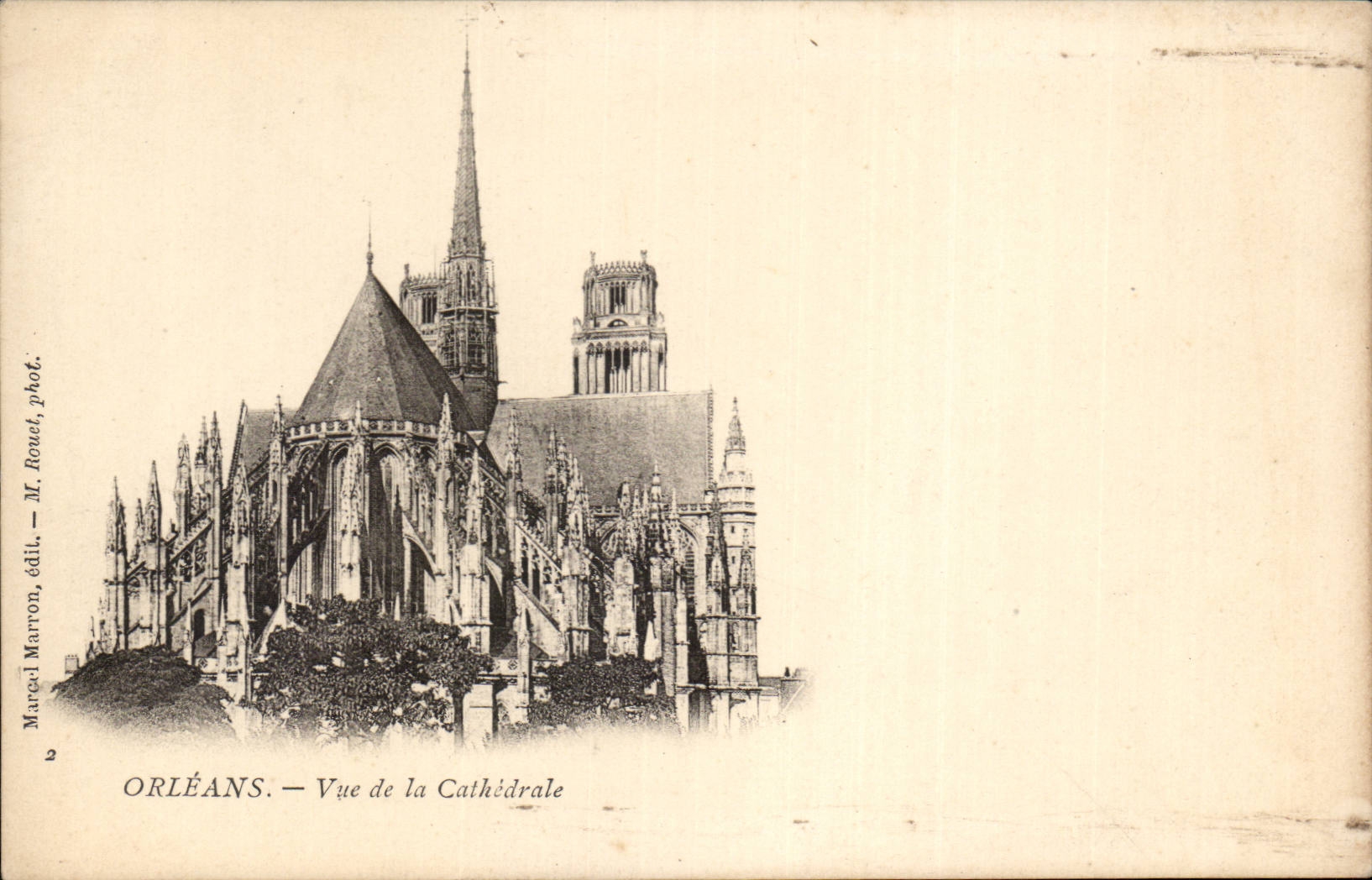 CPA Orleans Seen of the cathedral