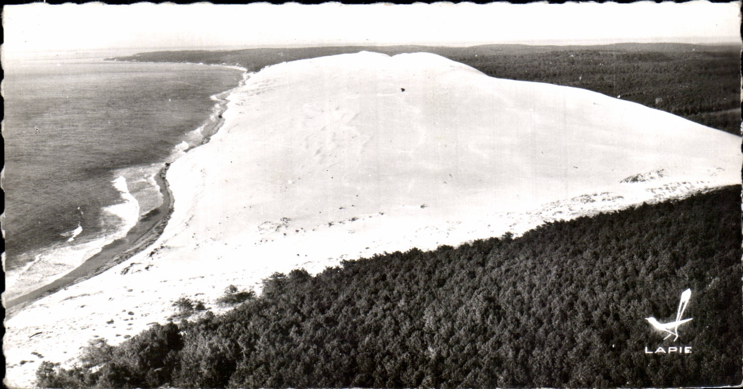 La dune du Pilat au sud d'Arcachon CPSM