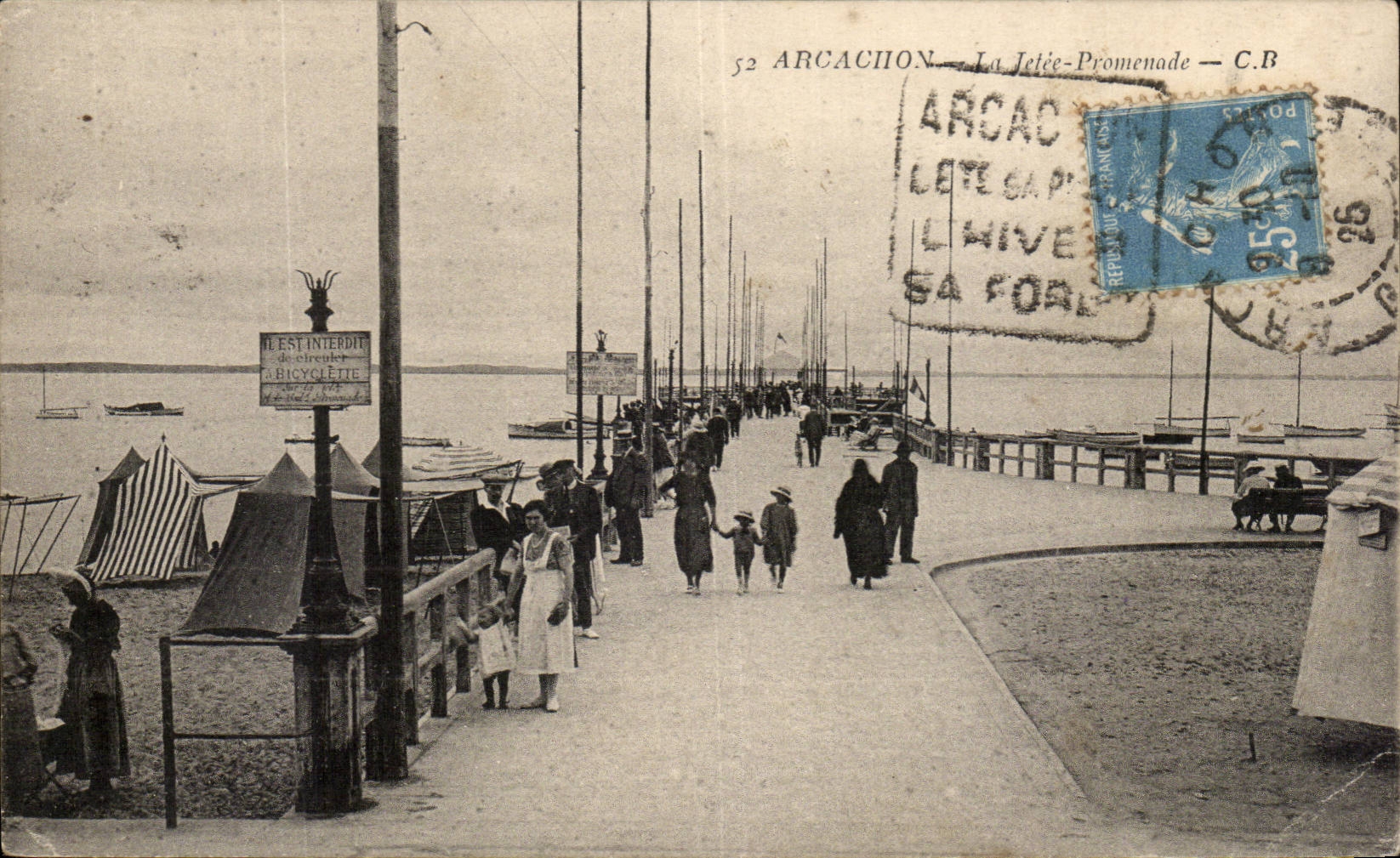 CPA Arcachon Jetee promenade