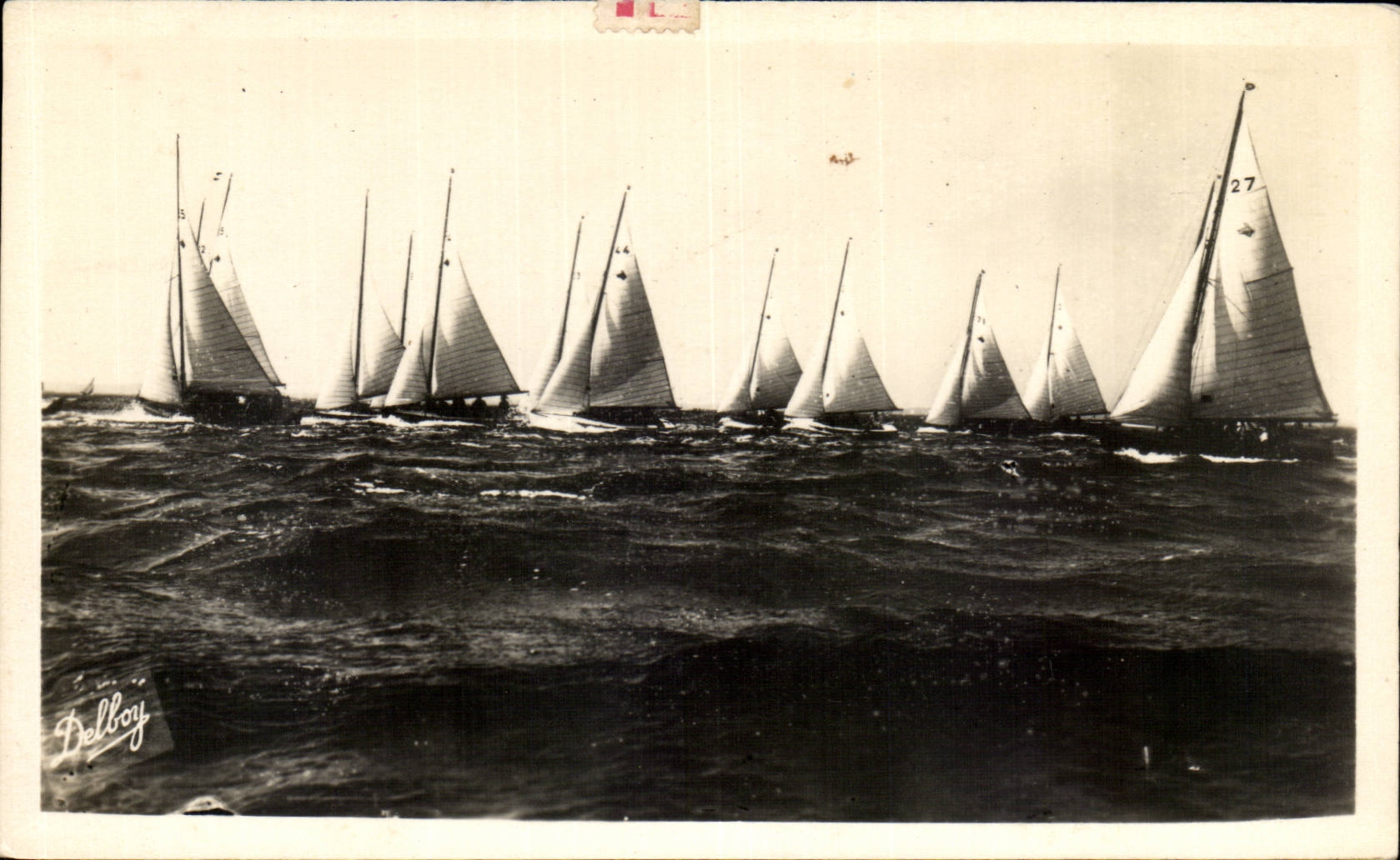 Arcachon CPA Regates a voile