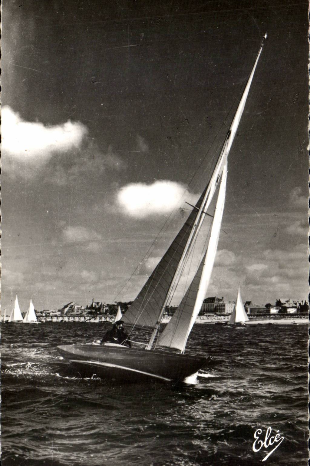 Arcachon CPA Regates devant Arcachon