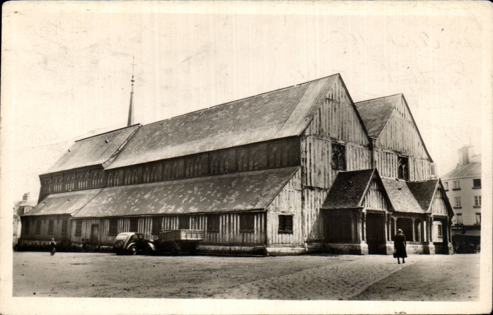 CPA Honfleur the church co Catherine