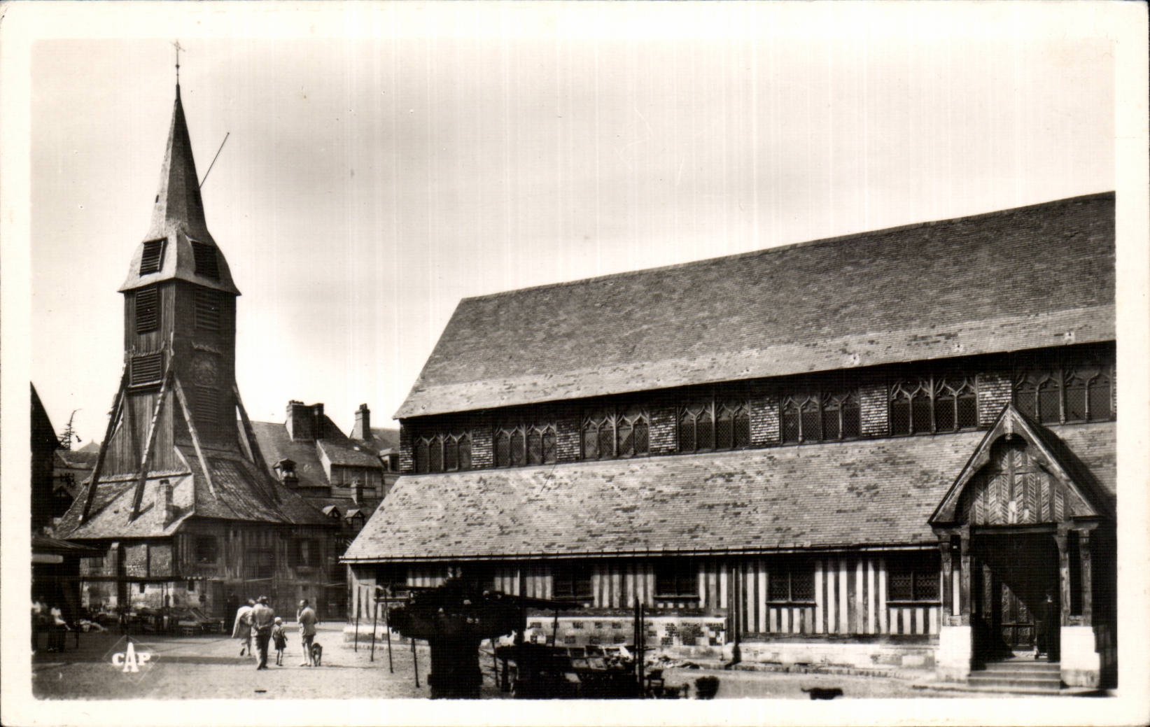 CPA Honfleur Church co Catherine