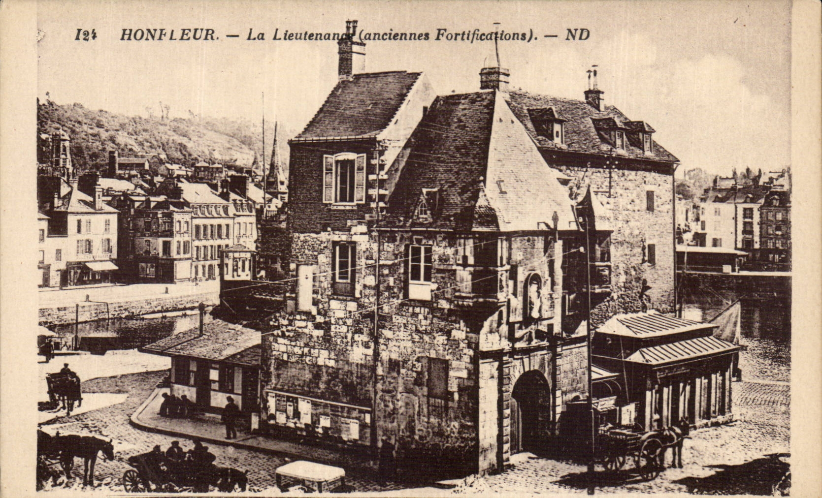 CPA Honfleur Lieutenancy (old fortifications)