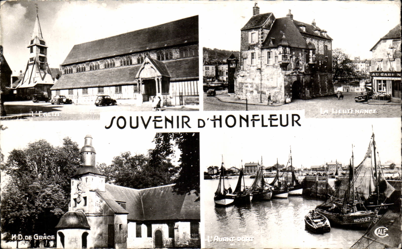 CPA Honfleur Souvenir